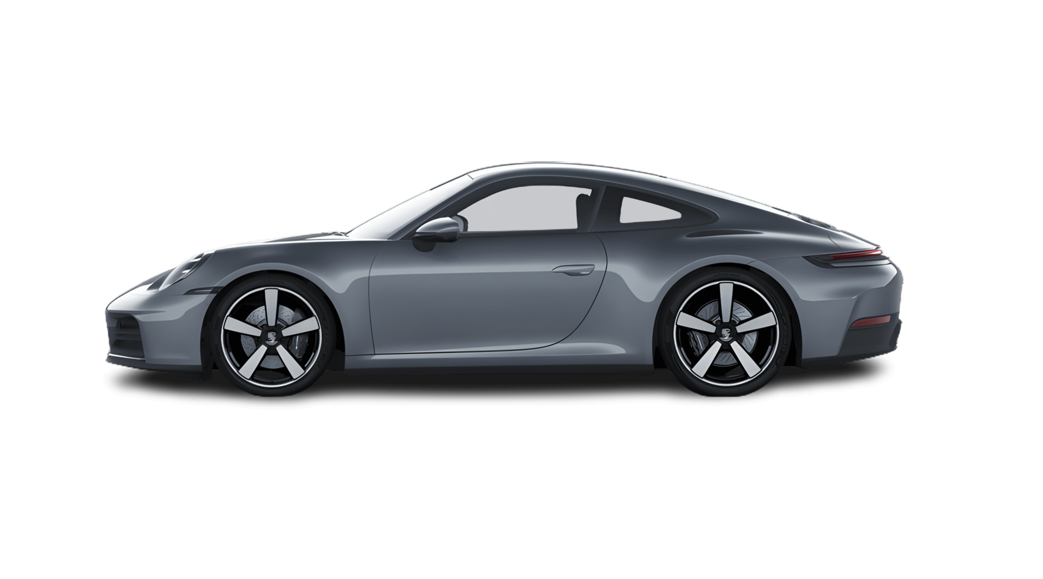 Seitenansicht eines Porsche 911