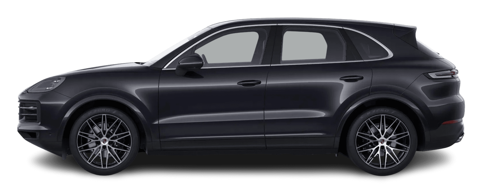 Seitenansicht eines Porsche Cayenne