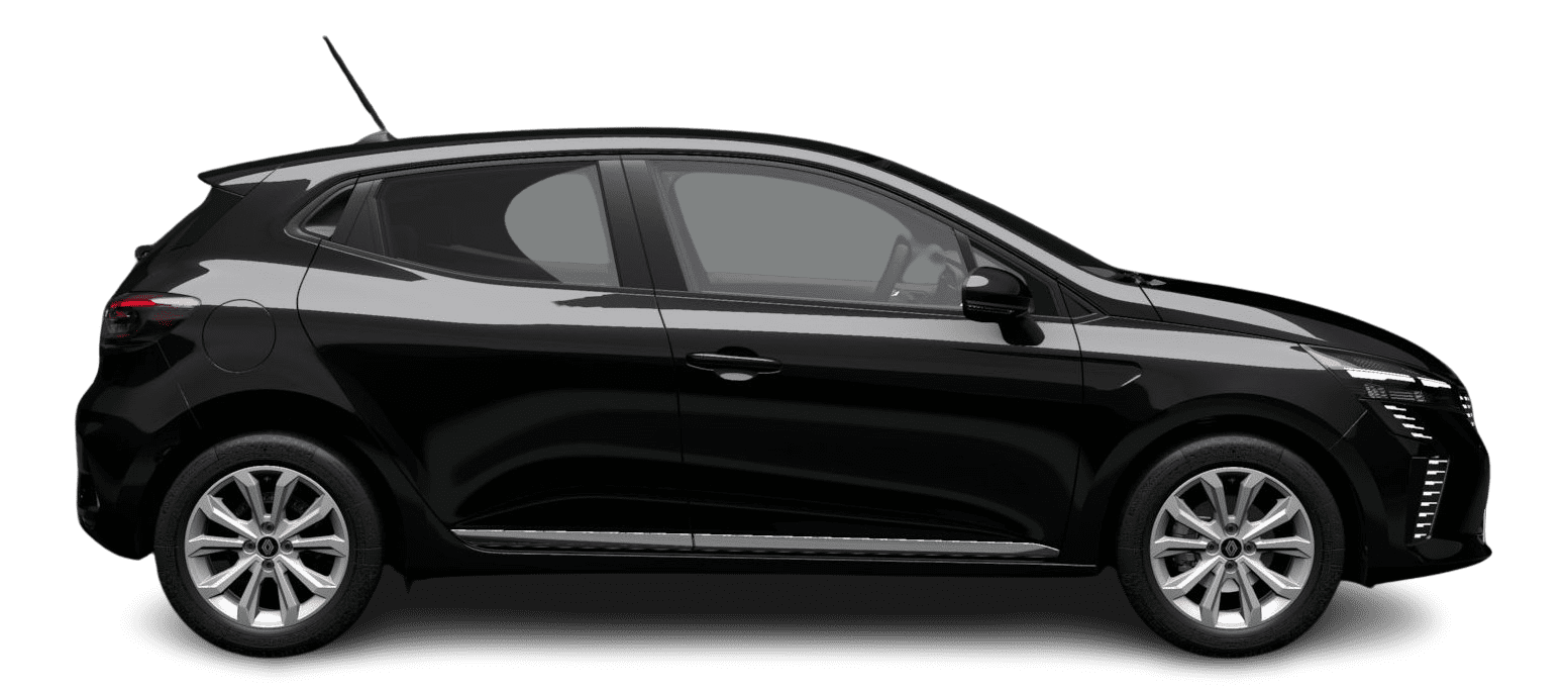 Seitenansicht eines Renault Clio