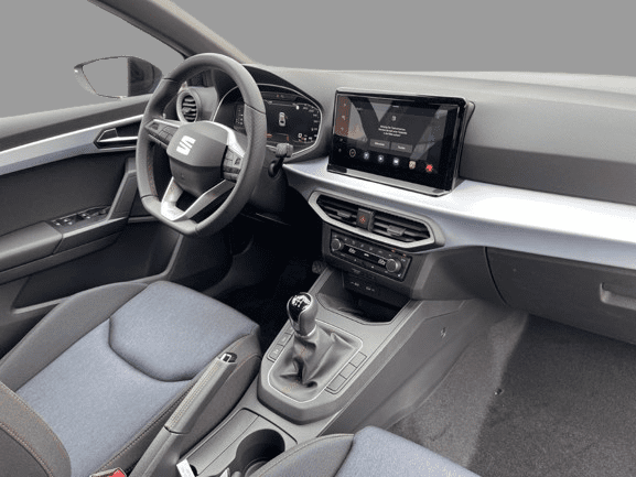 Ansicht des Armaturenbretts eines SEAT Ibiza