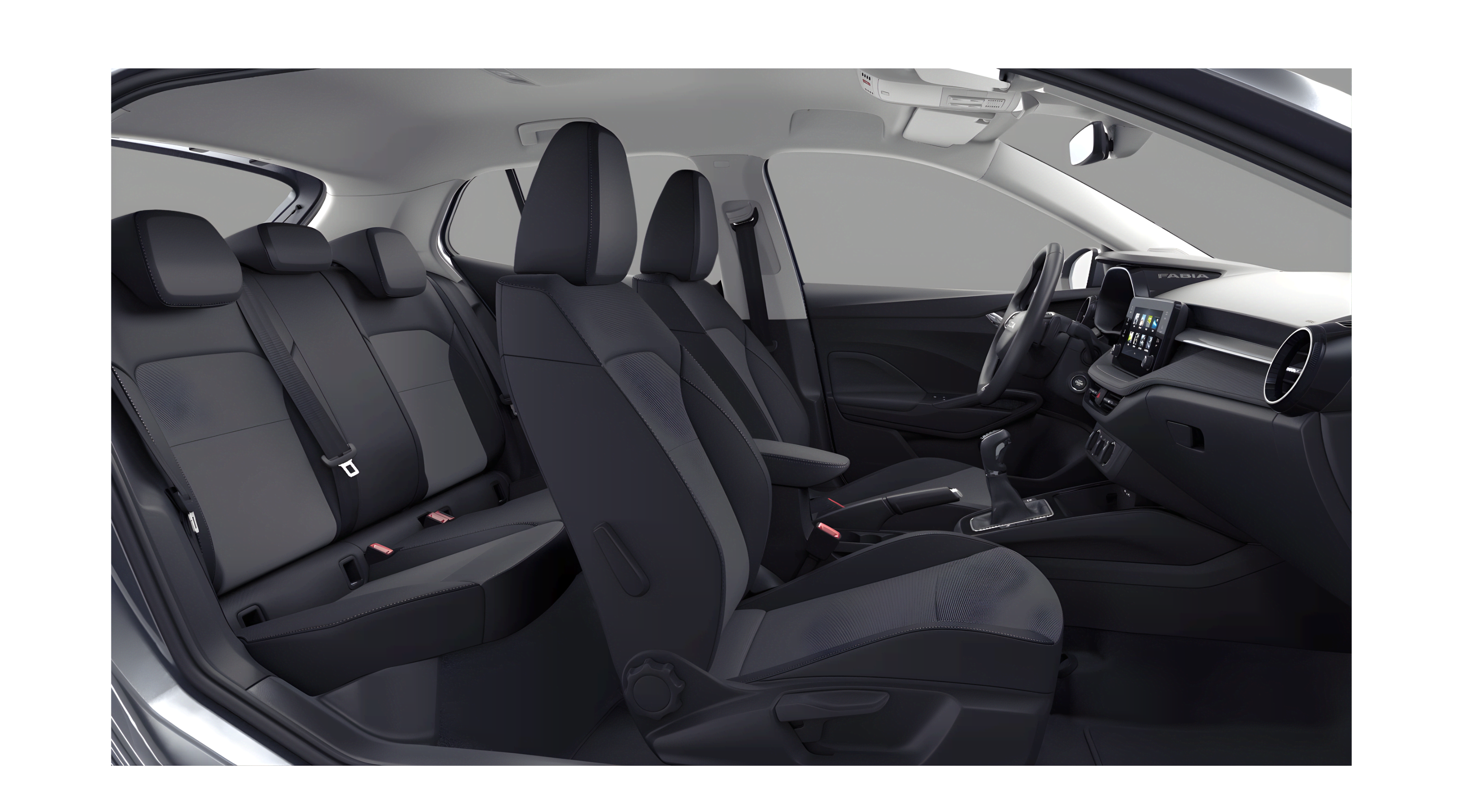 Vordersitze eines Skoda Fabia