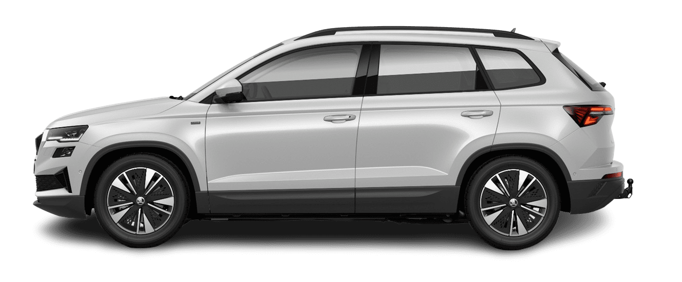 Seitenansicht eines Skoda Karoq