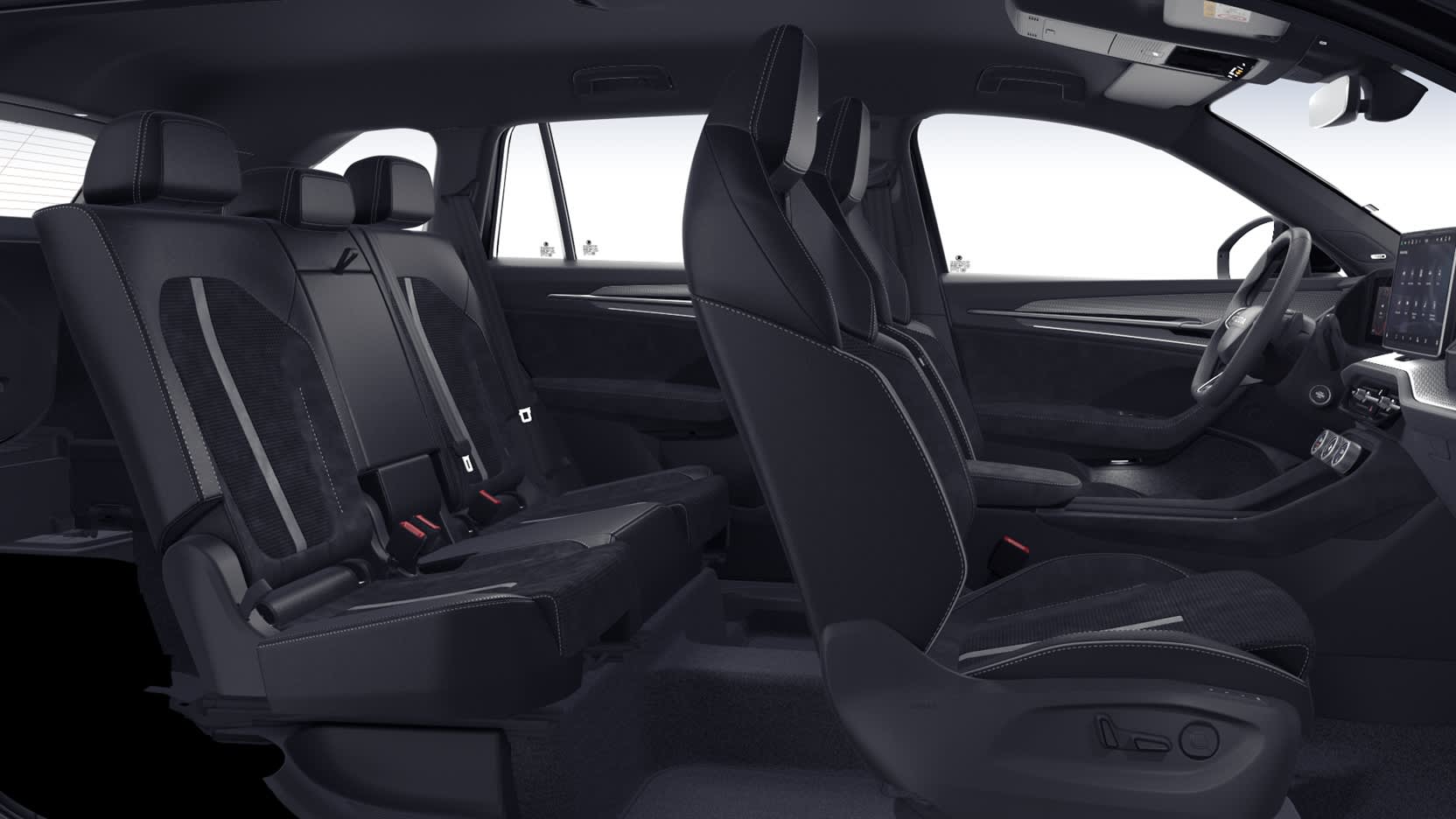 Ansicht der Frontsitze eines Skoda Kodiaq
