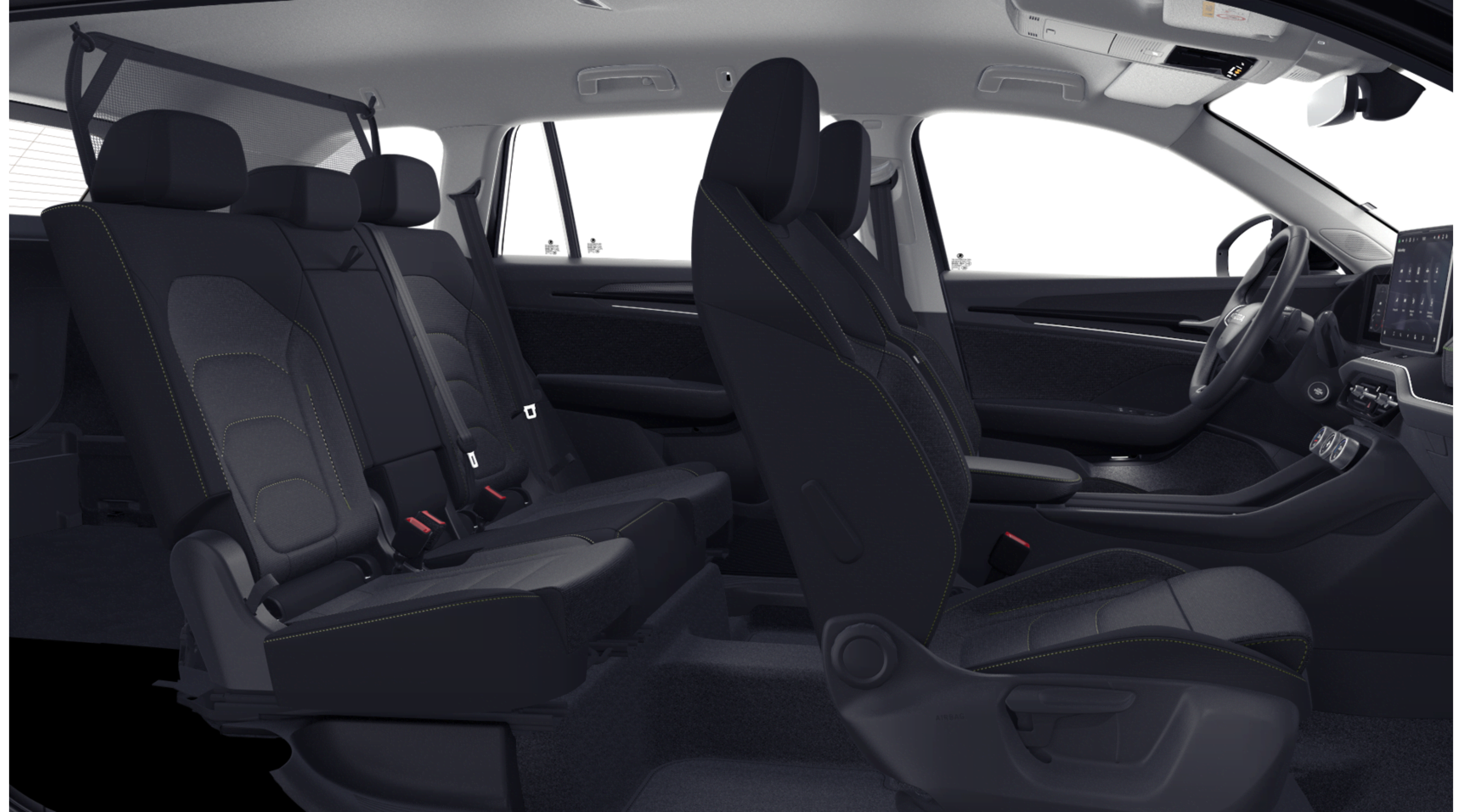 Vordersitze eines Skoda Kodiaq