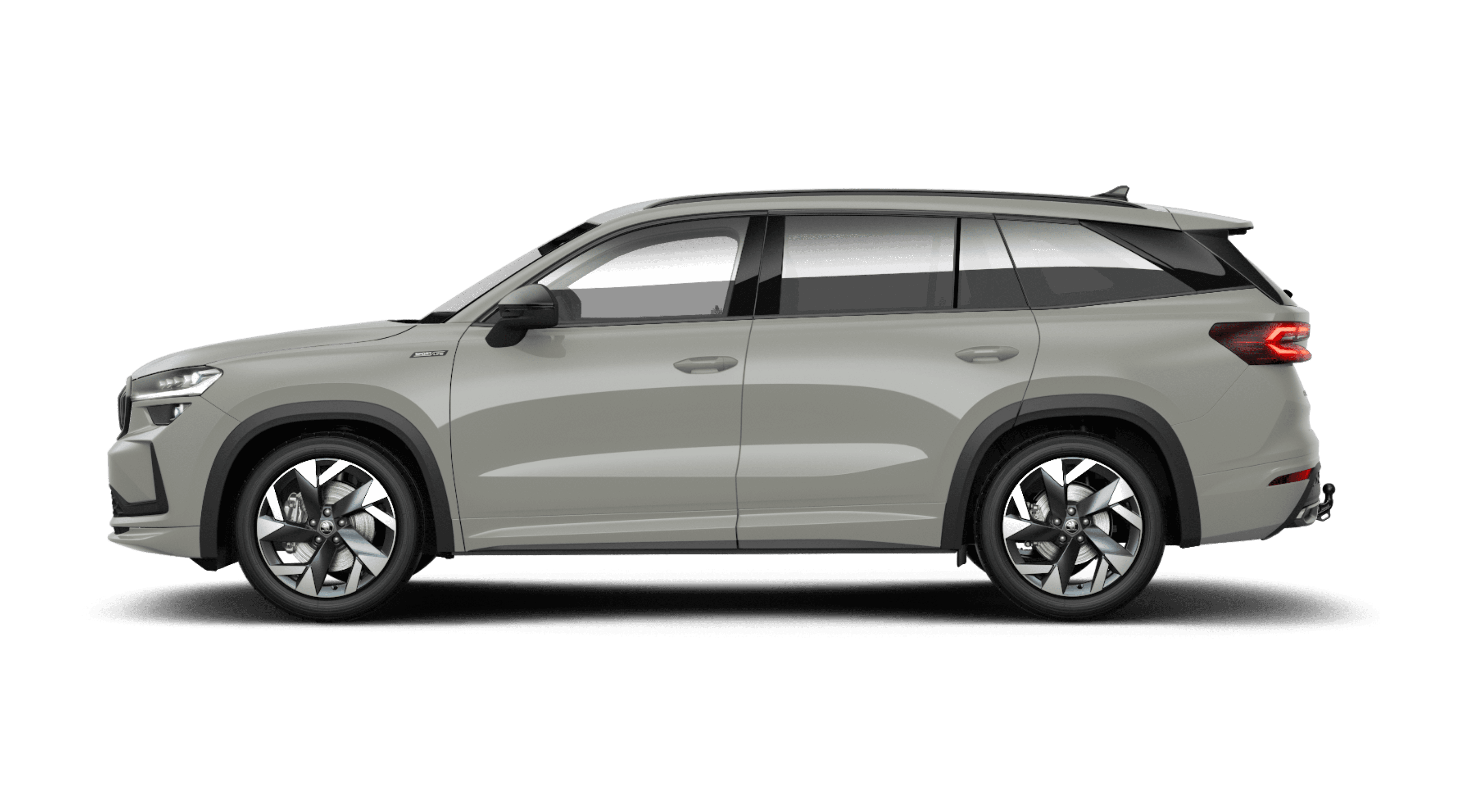 Seitenansicht eines Skoda Kodiaq