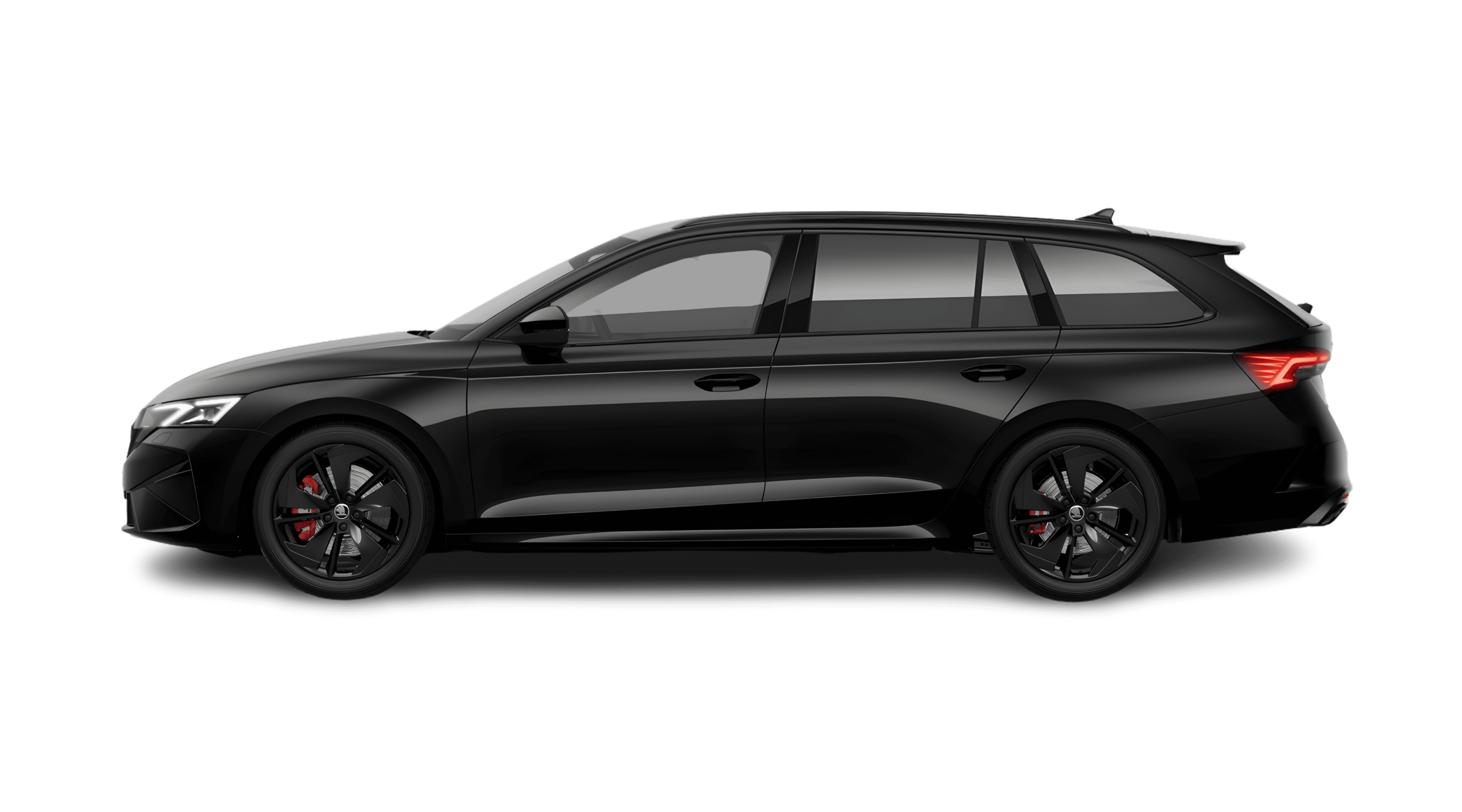 Seitenansicht eines Skoda Octavia