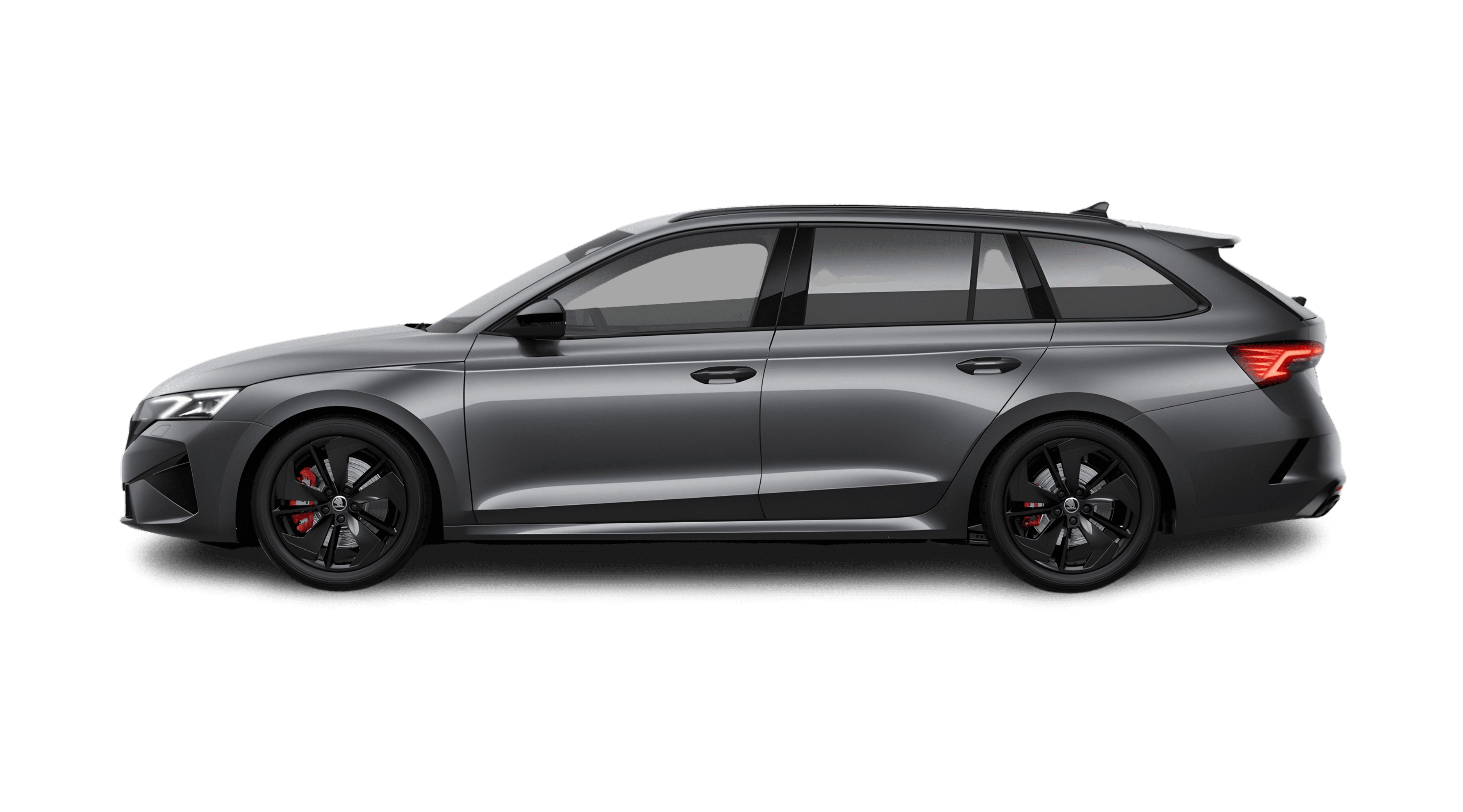 Seitenansicht eines Skoda Octavia