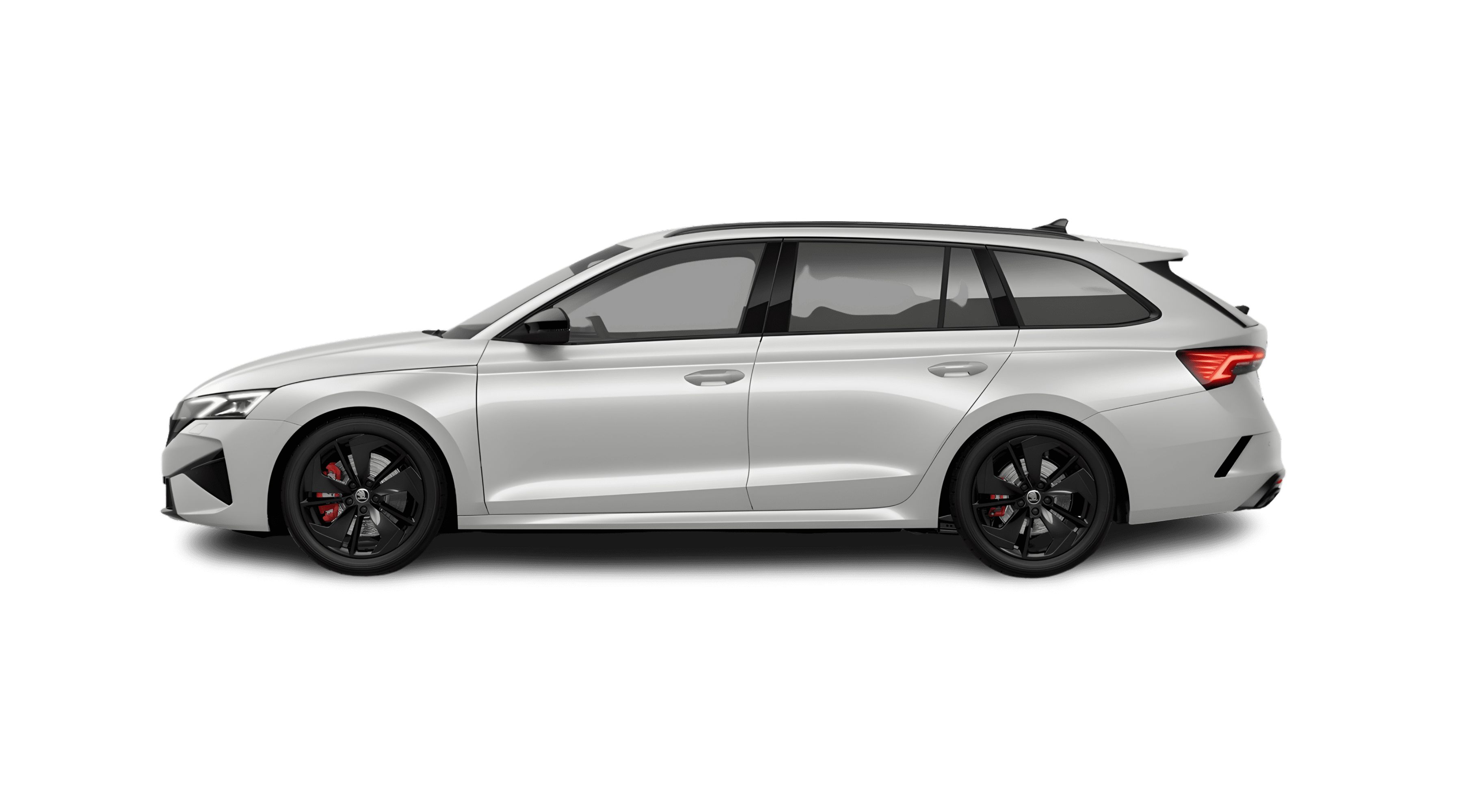 Seitenansicht eines Skoda Octavia