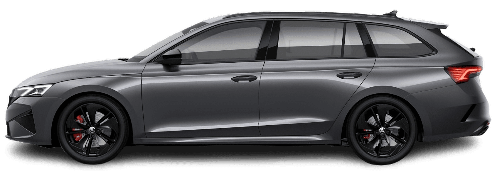 Seitenansicht eines Skoda Octavia
