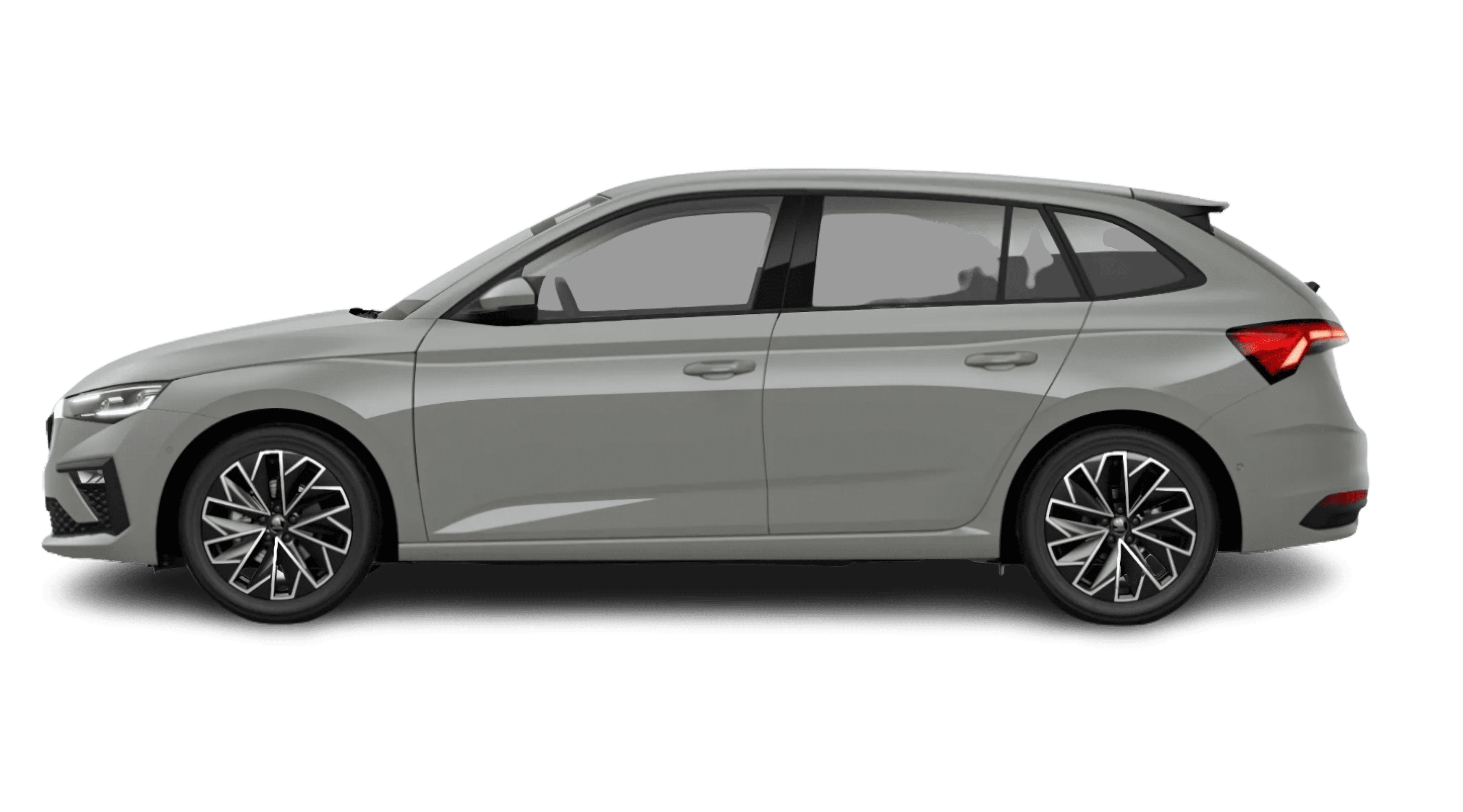 Seitenansicht eines Skoda Scala
