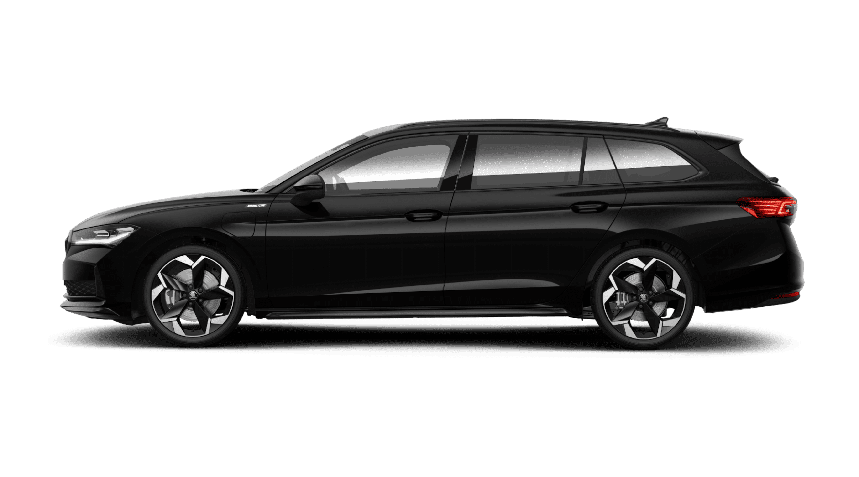Seitenansicht eines Skoda Superb