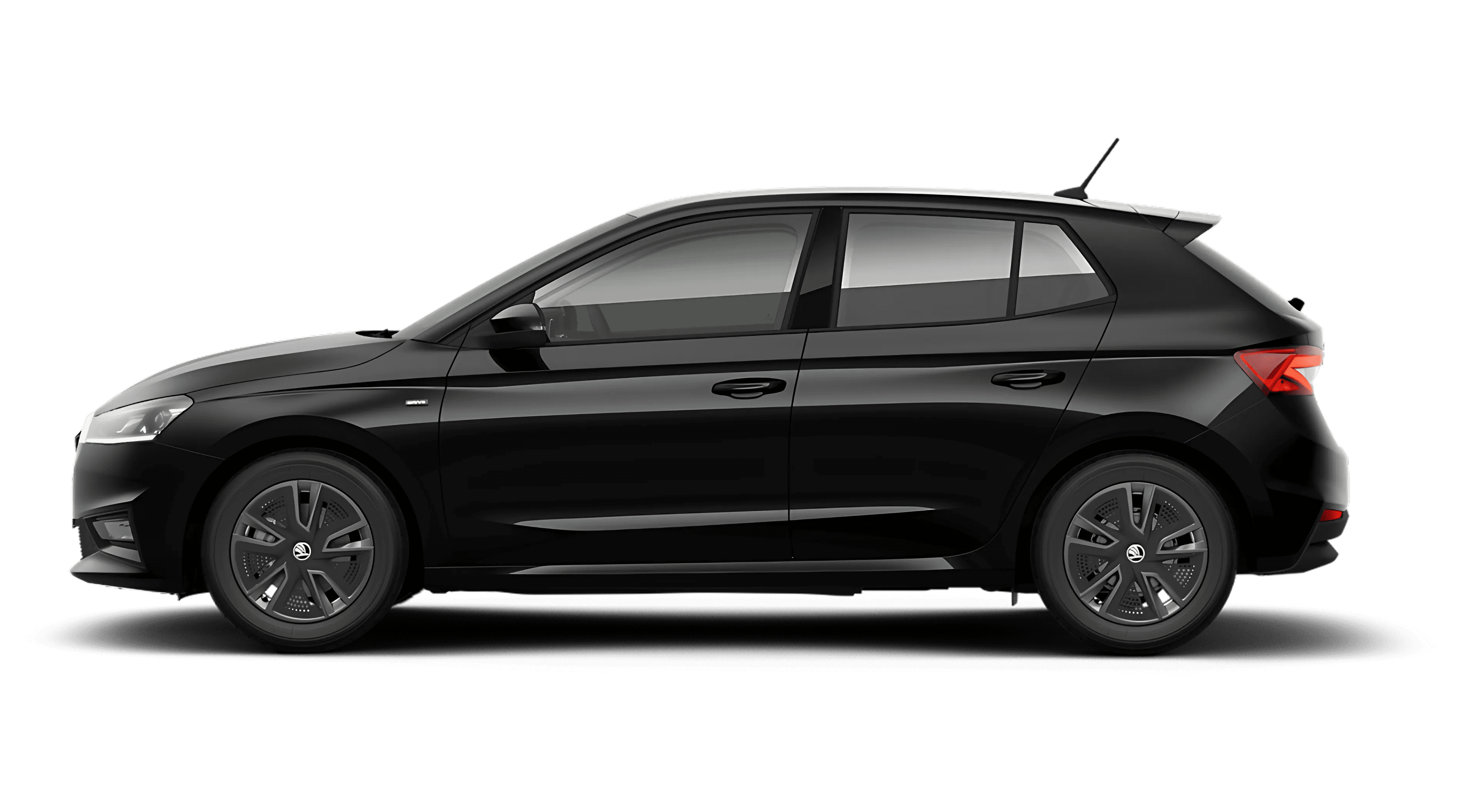 Seitenansicht eines Skoda Fabia