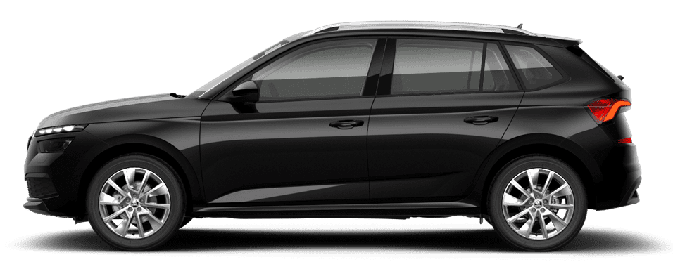 Seitenansicht eines Skoda Kamiq