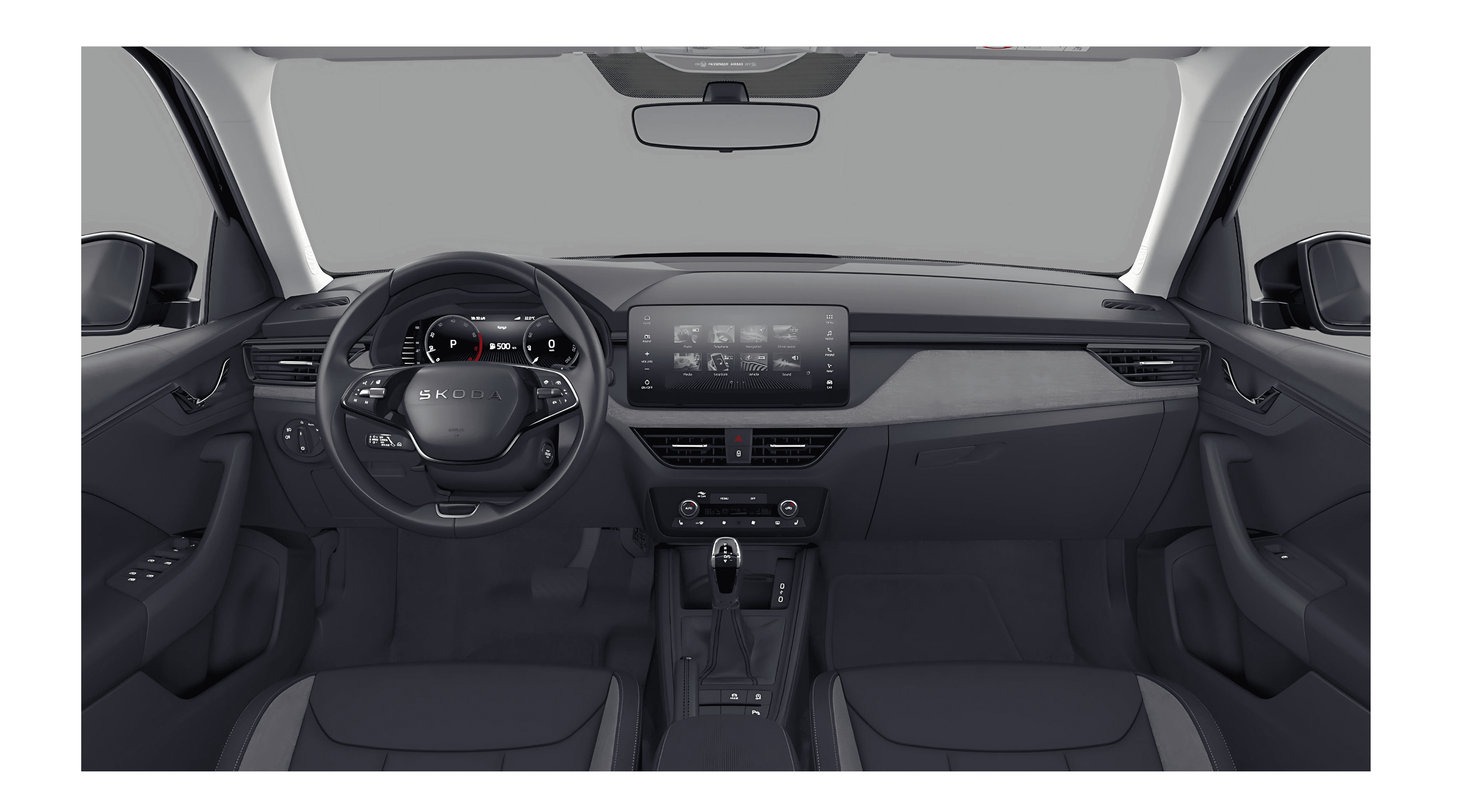 Armaturenbrett eines Skoda Kamiq