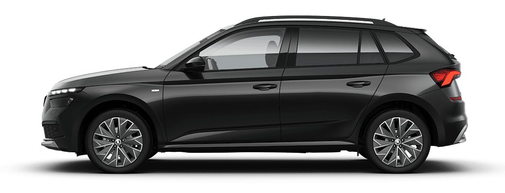 Seitenansicht eines Skoda Kamiq