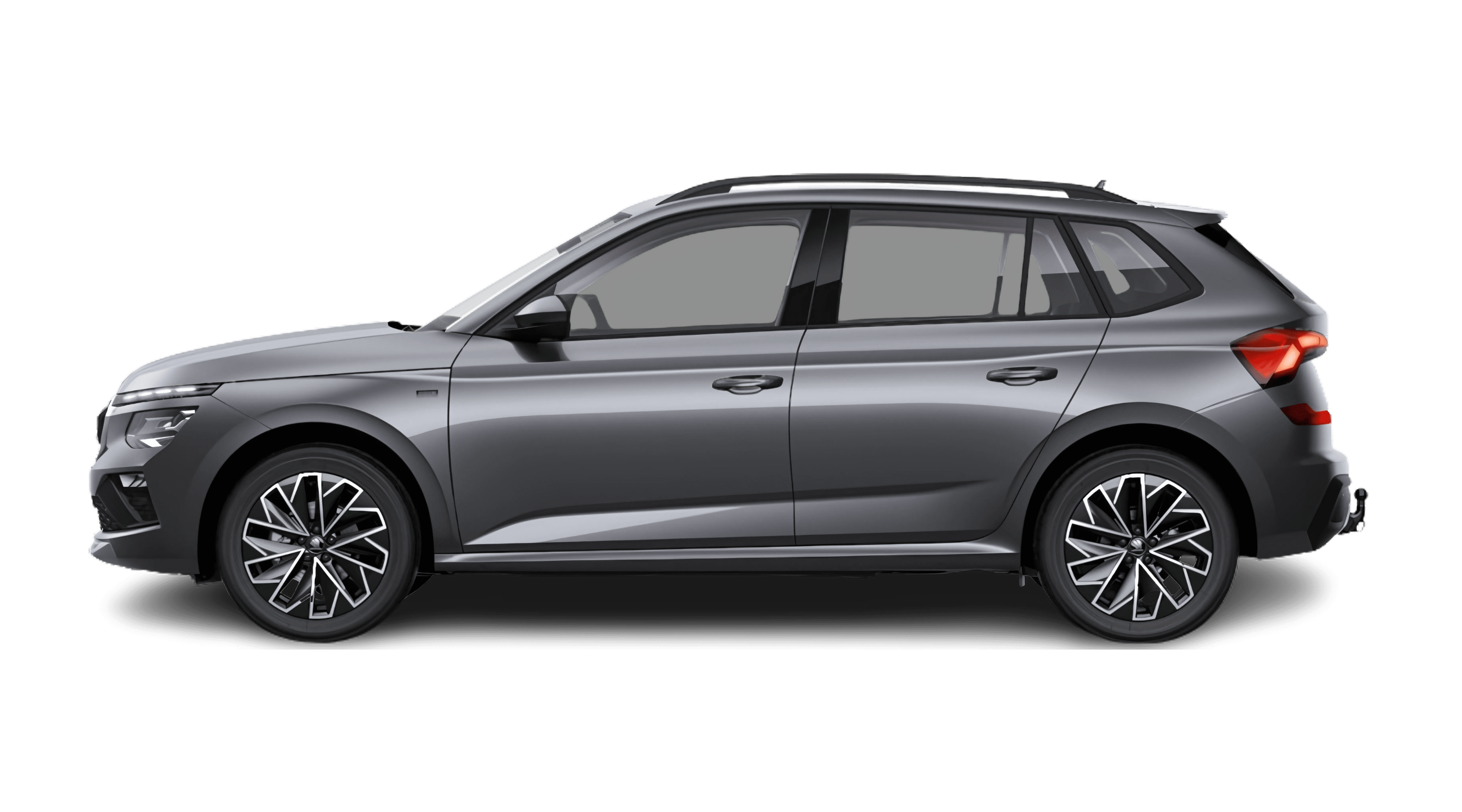 Seitenansicht eines Skoda Kamiq