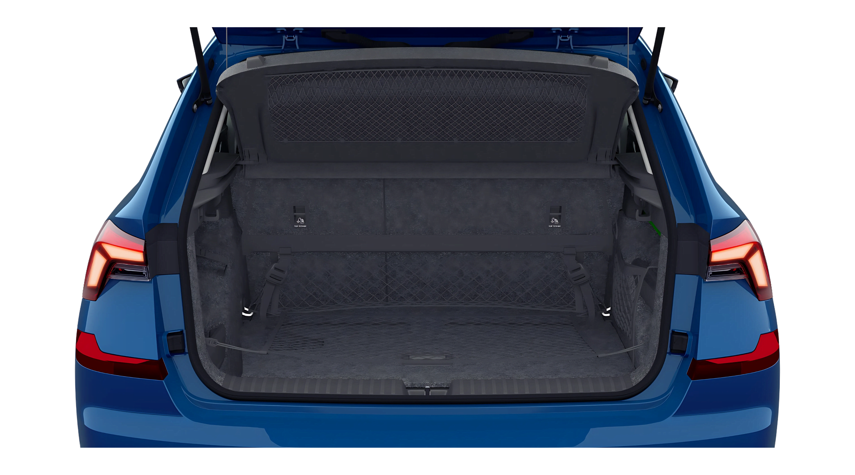 Kofferraum eines Skoda Kamiq