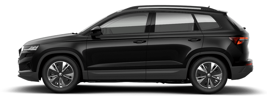 Seitenansicht eines Skoda Karoq