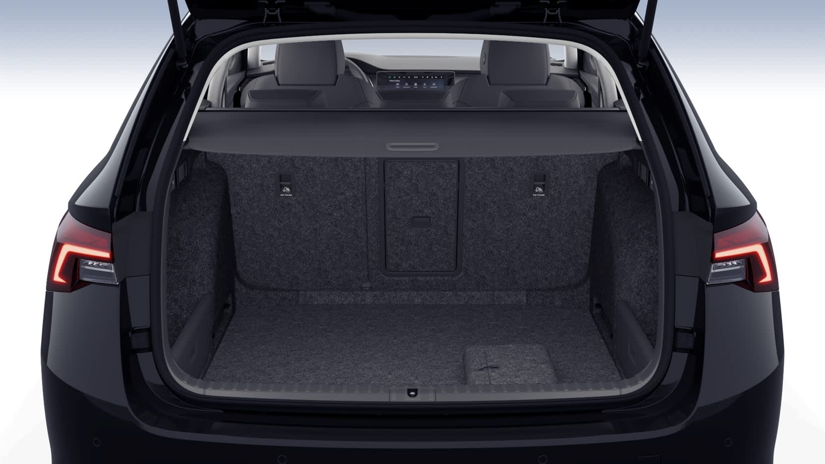 Ansicht des Kofferraums eines Skoda Octavia