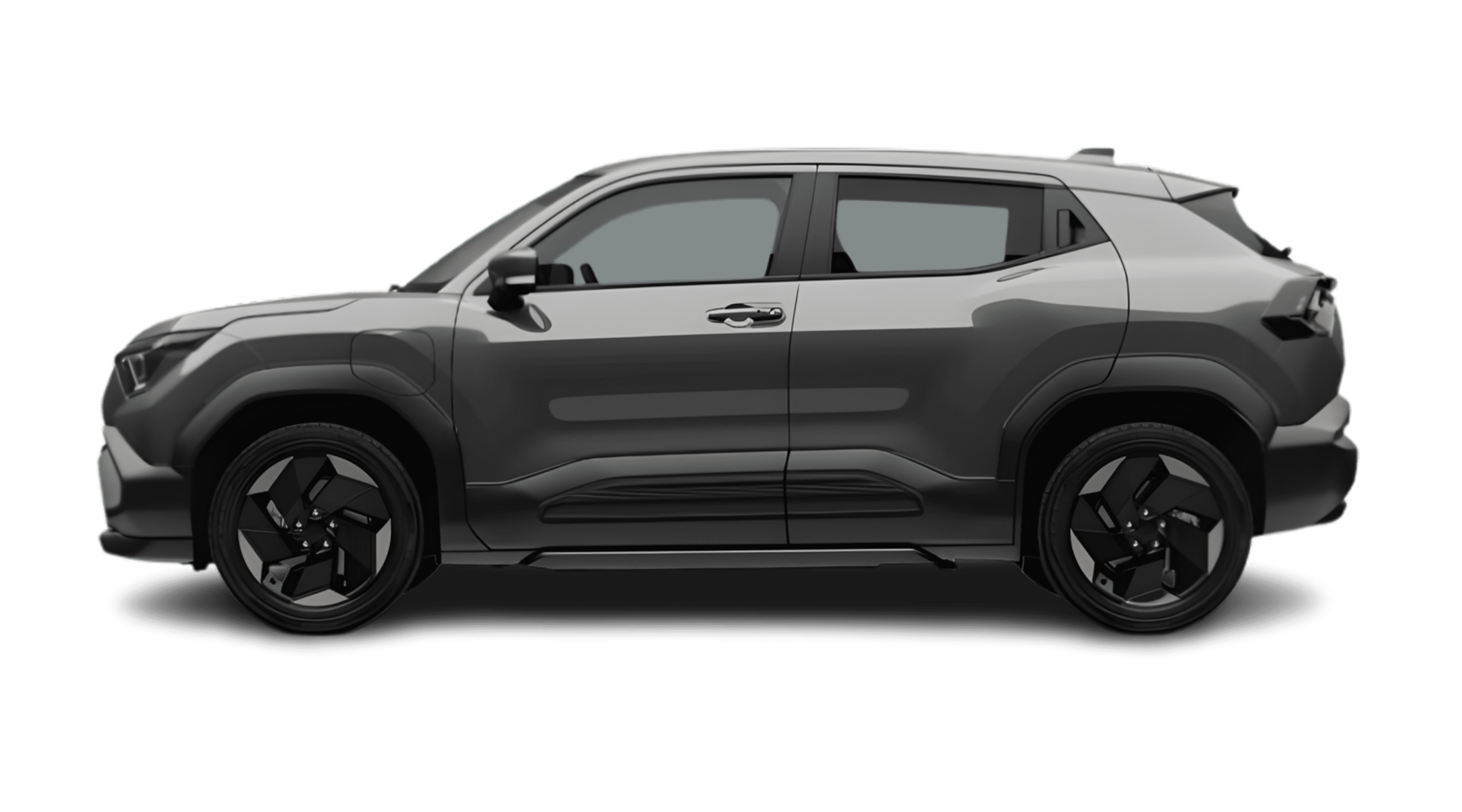 Seitenansicht eines Suzuki e Vitara