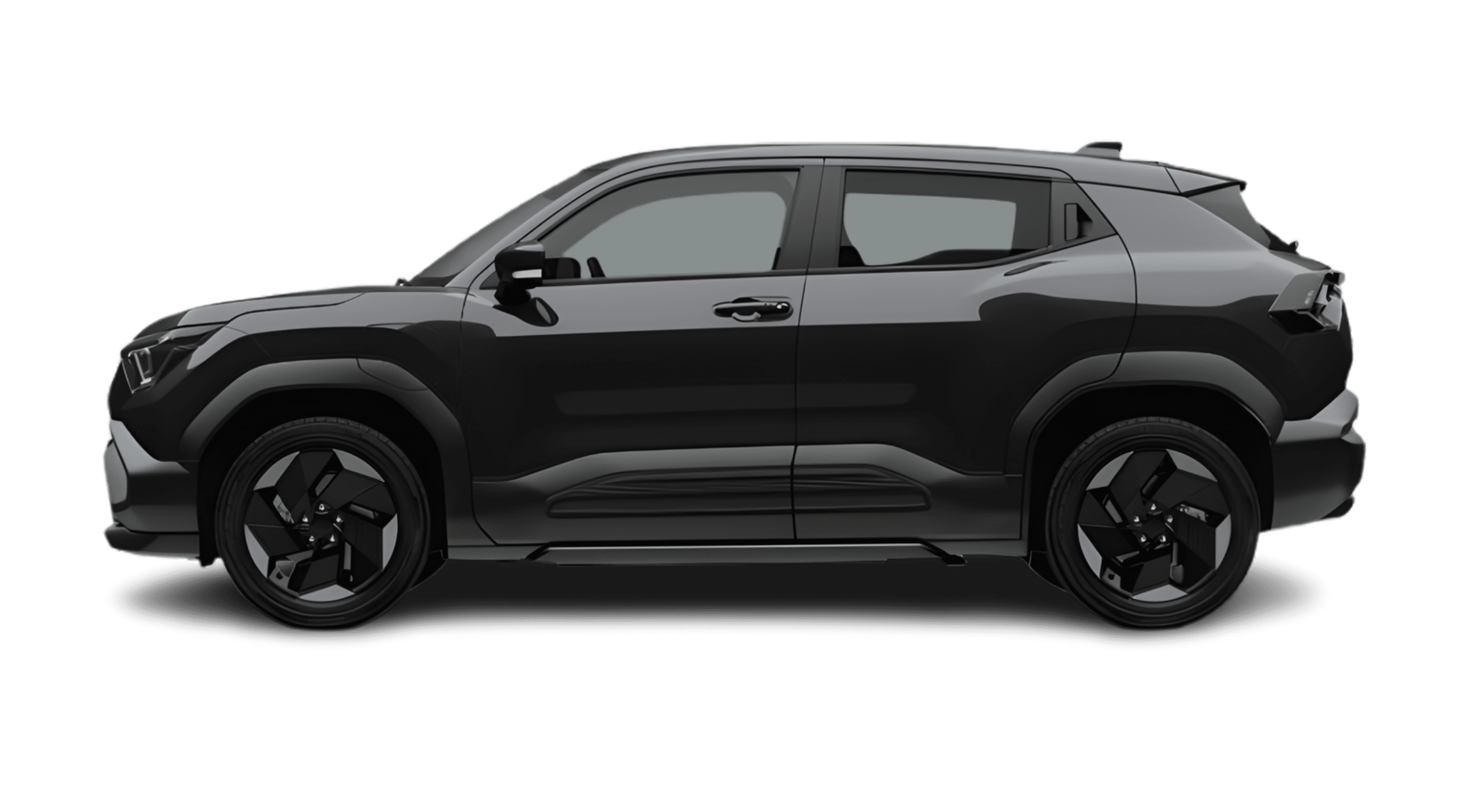 Seitenansicht eines Suzuki e Vitara