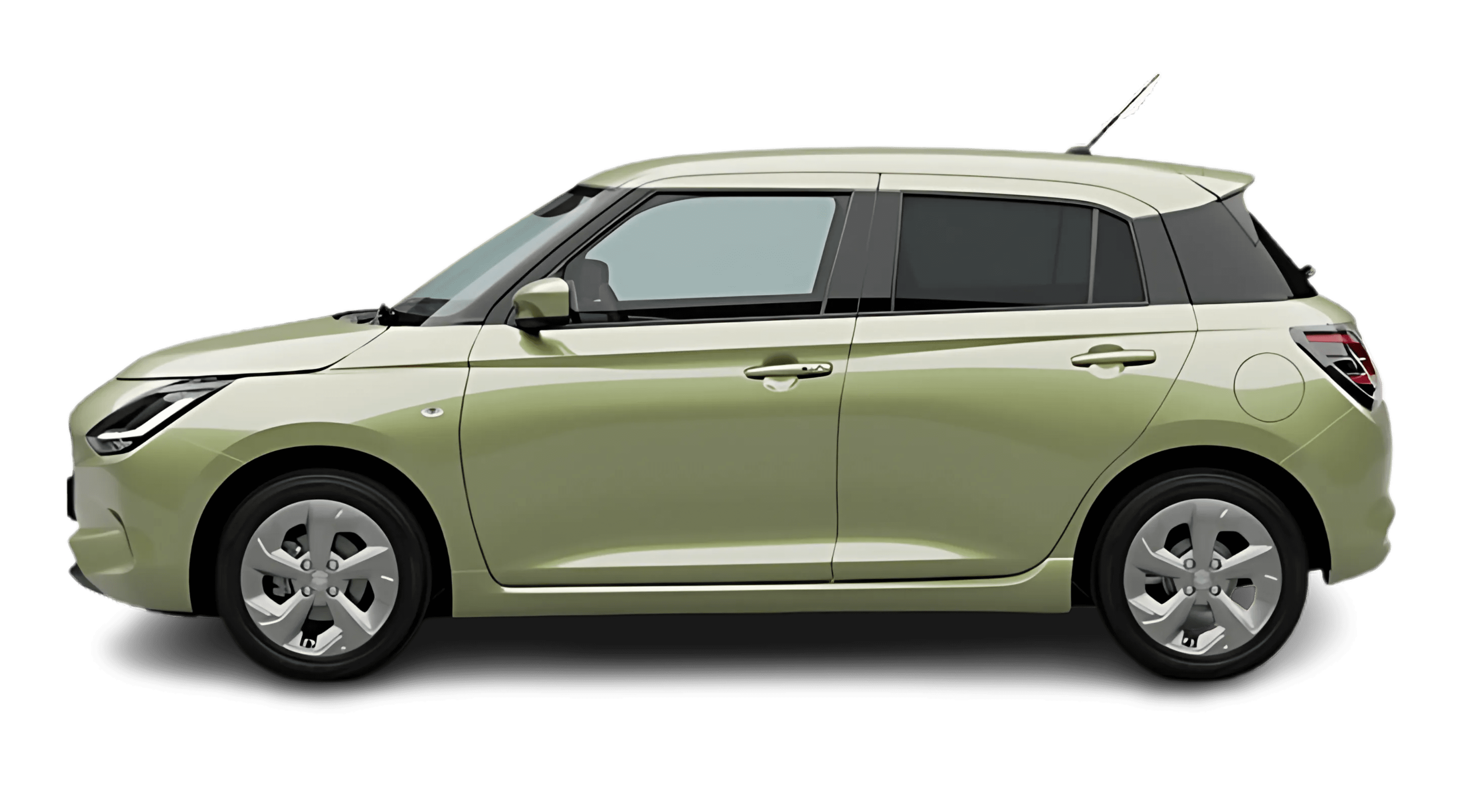 Seitenansicht eines Suzuki Swift