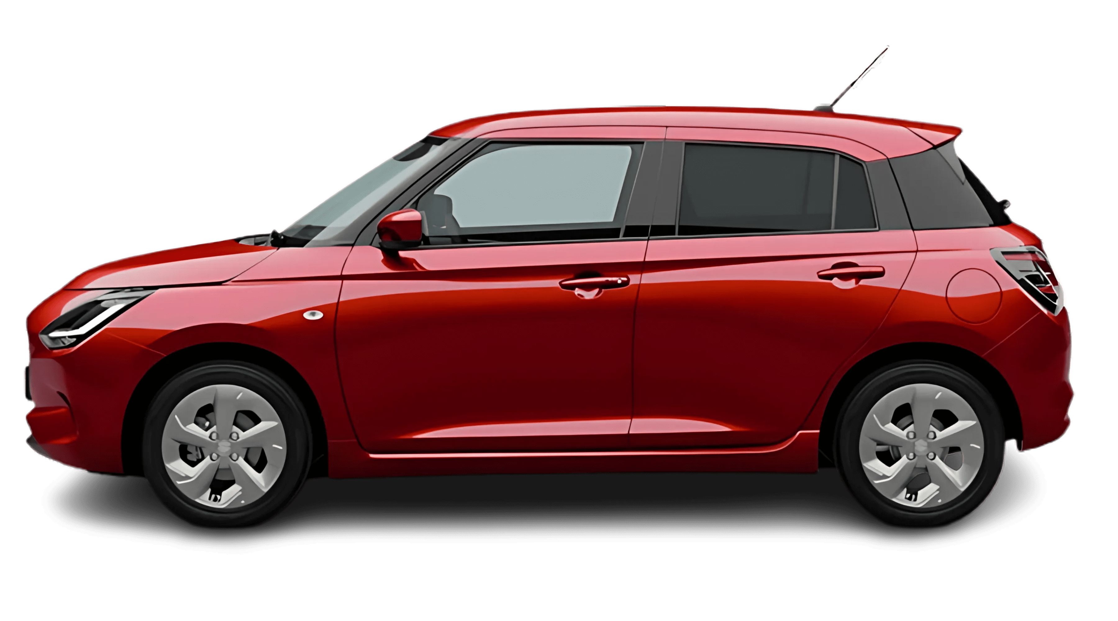 Seitenansicht eines Suzuki Swift