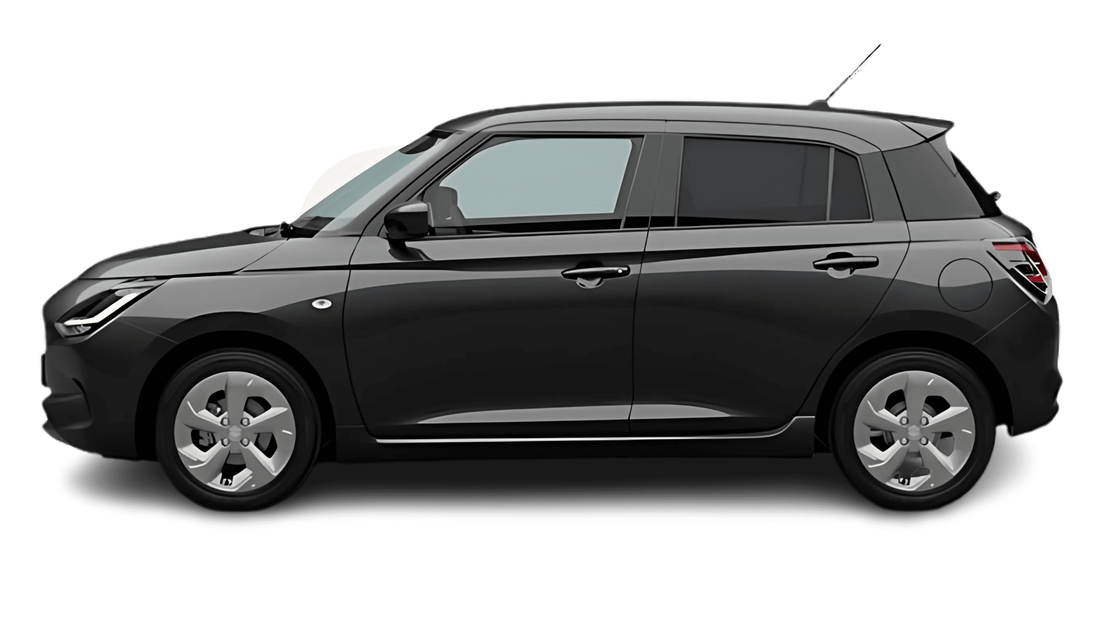 Seitenansicht eines Suzuki Swift