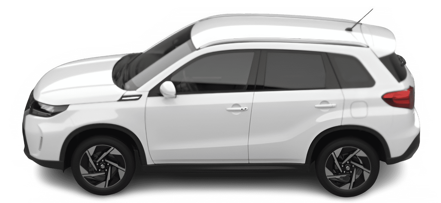 Seitenansicht eines Suzuki Vitara