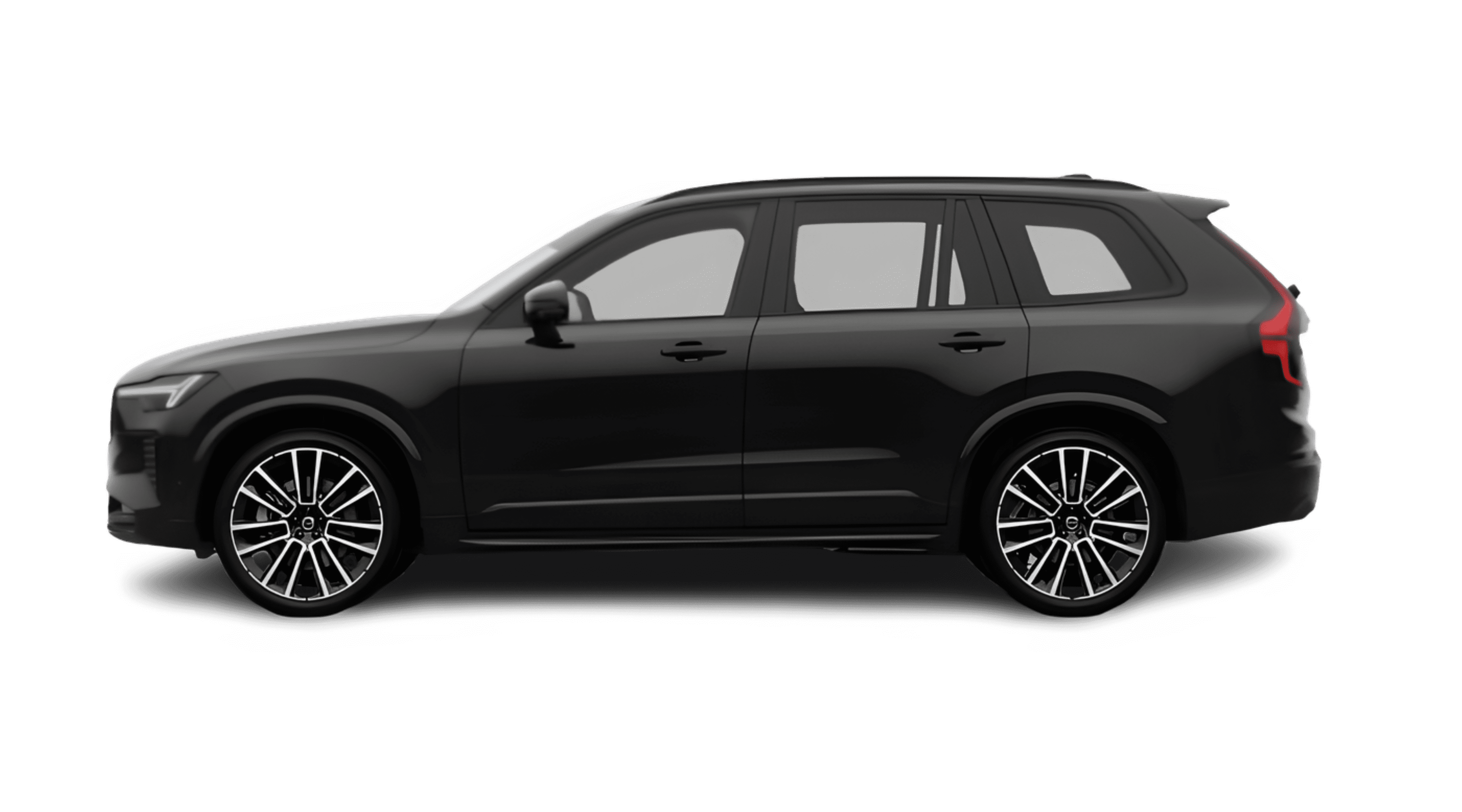 Seitenansicht eines Volvo XC90