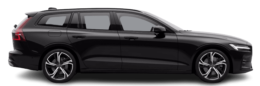 Seitenansicht eines Volvo V60