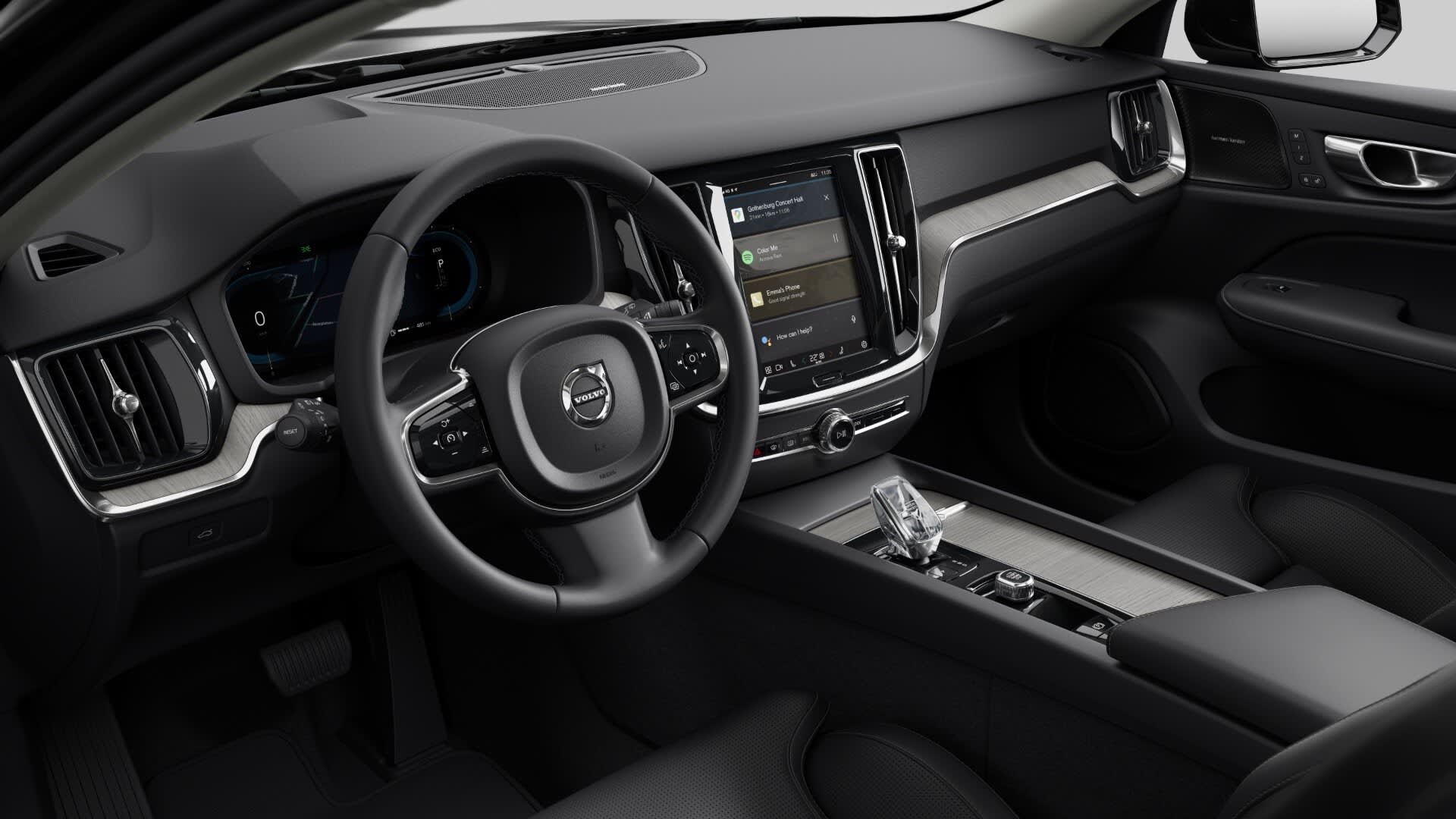Ansicht des Armaturenbretts eines Volvo V60 Cross Country