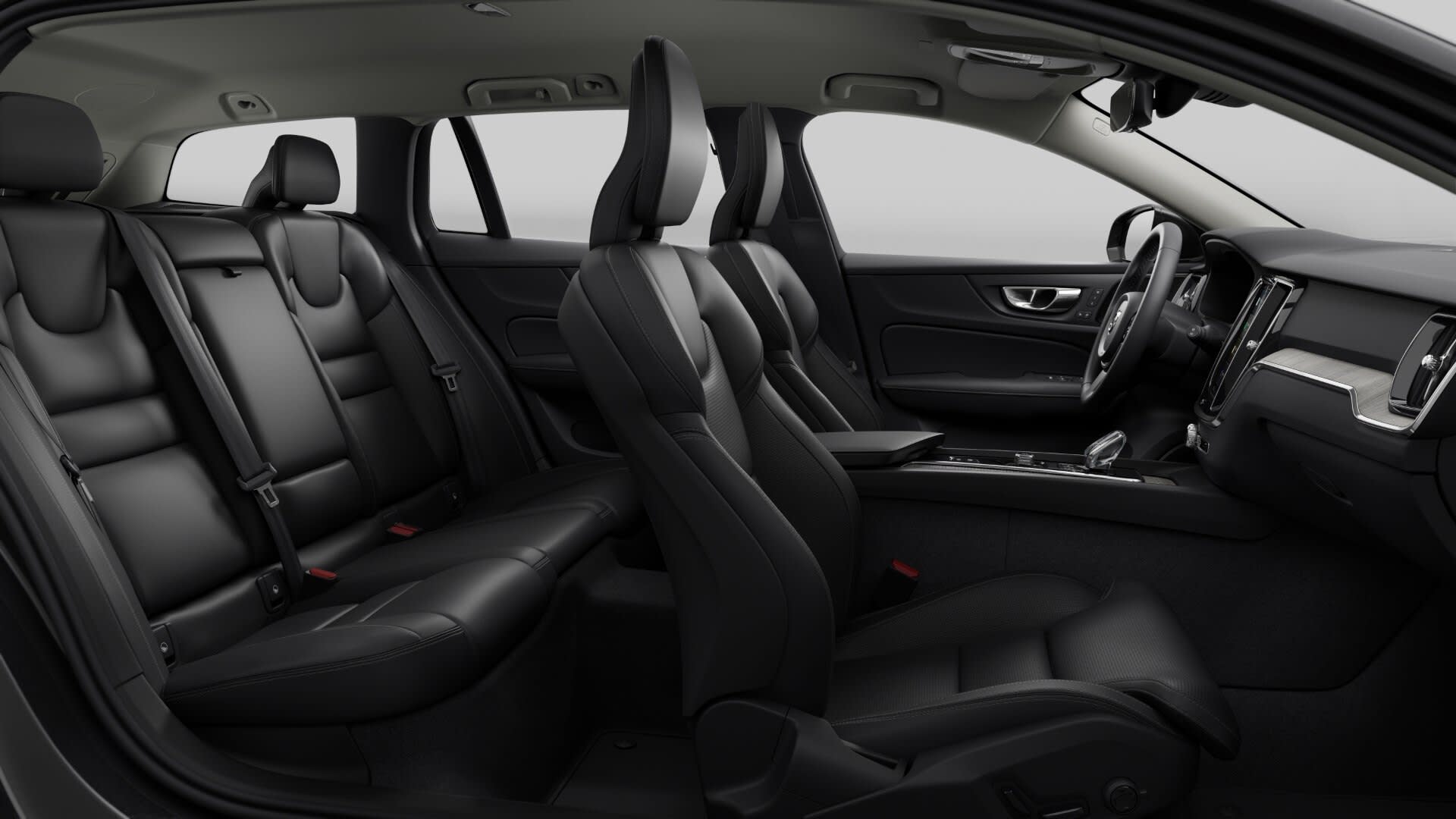 Ansicht der Rücksitze eines Volvo V60 Cross Country