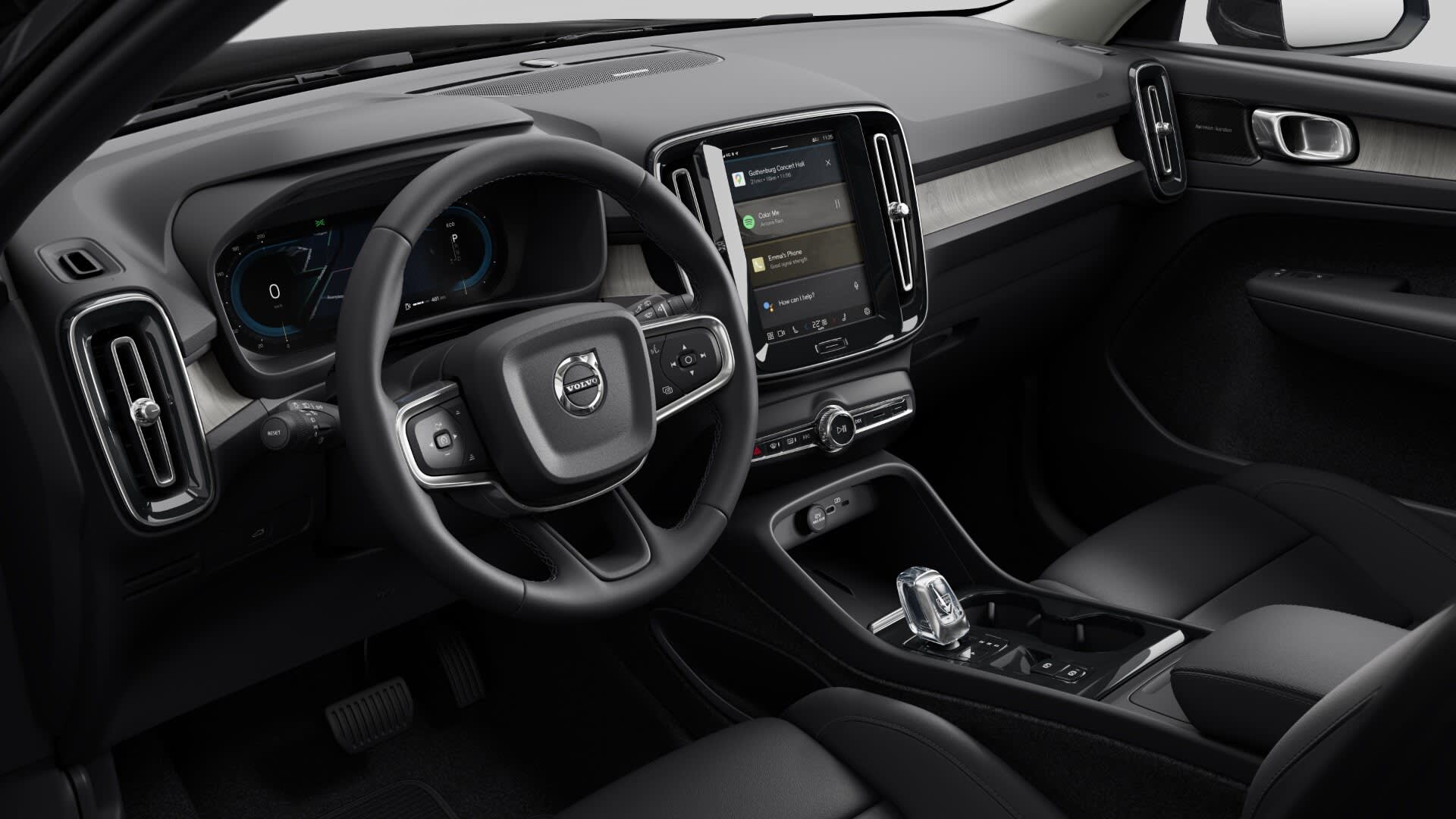 Ansicht des Armaturenbretts eines Volvo XC40