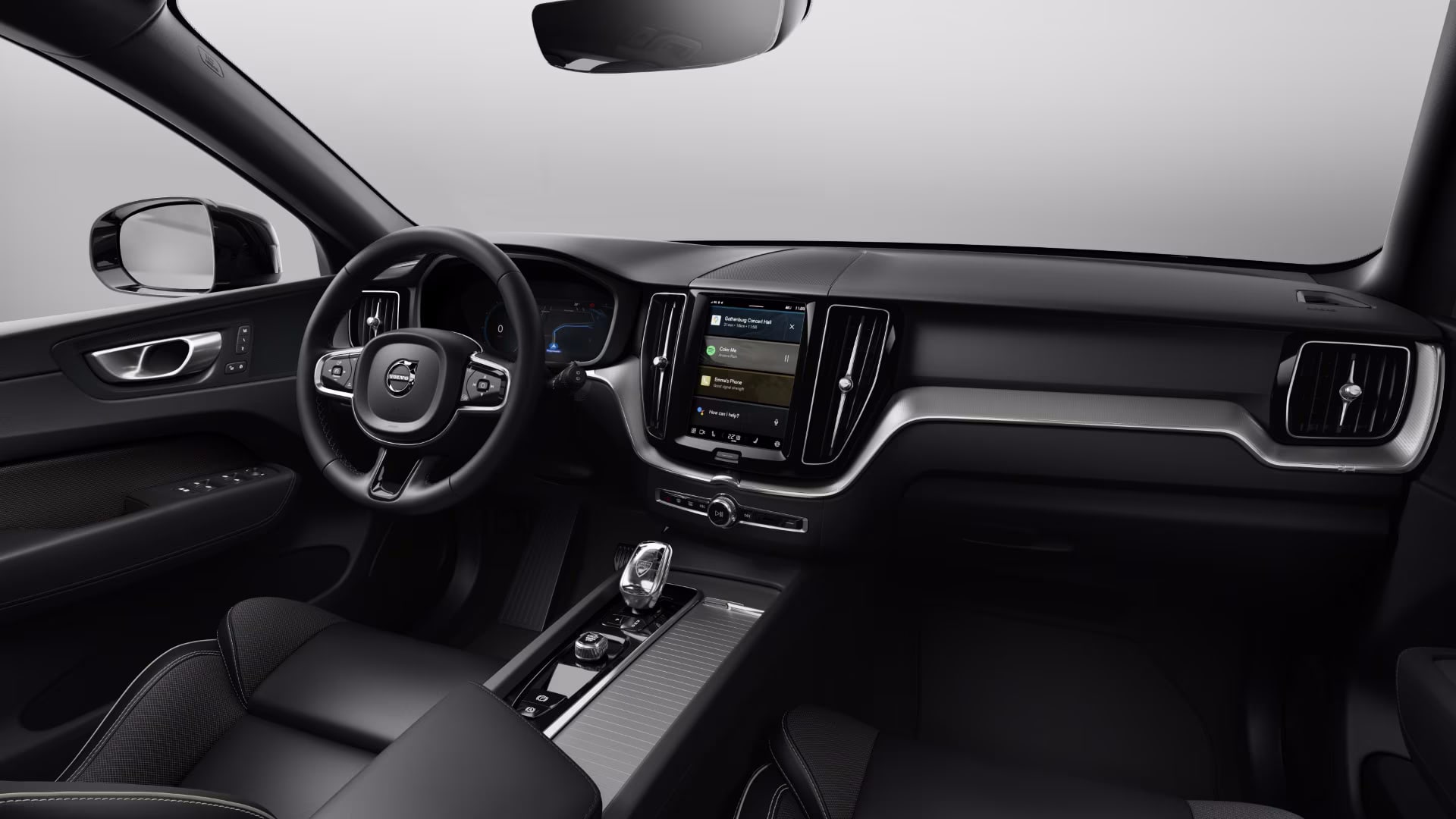 Ansicht des Armaturenbretts eines Volvo XC60