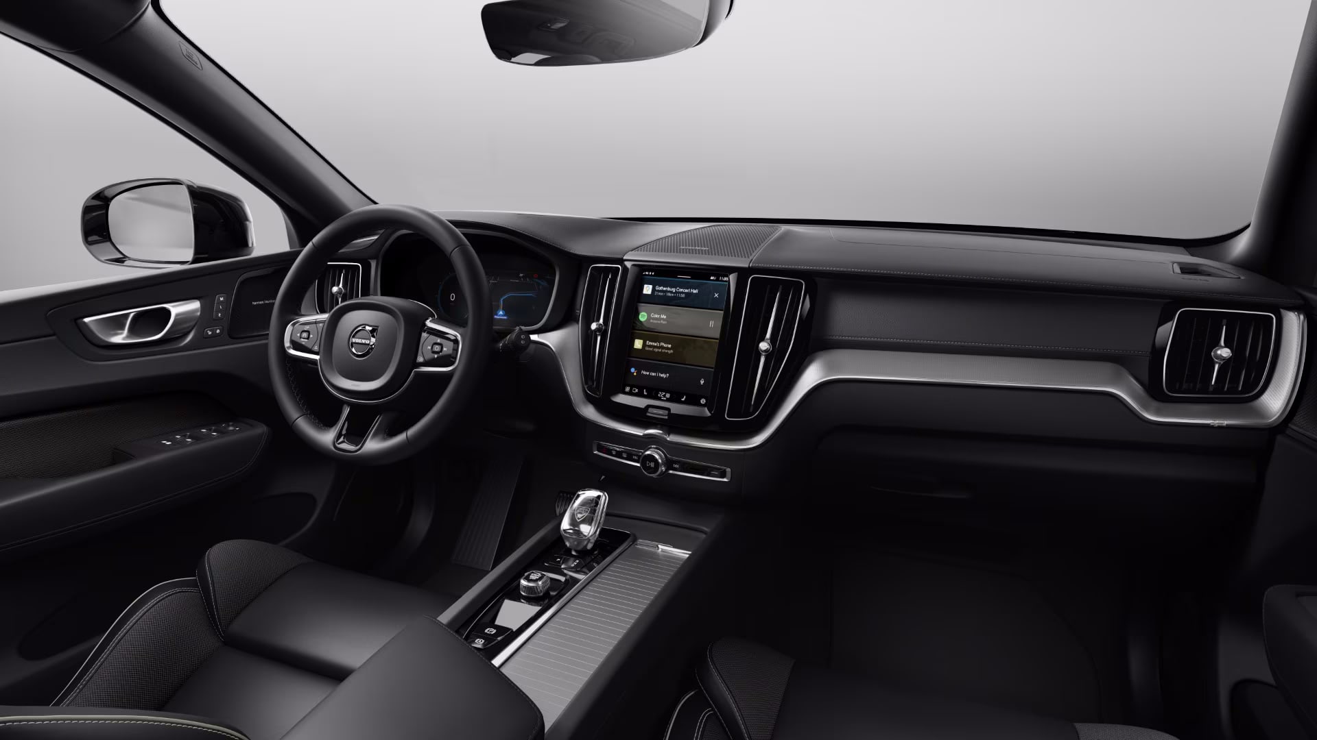 Ansicht des Armaturenbretts eines Volvo XC60