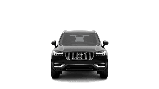 Frontansicht auf einen Volvo XC90, freigestellt