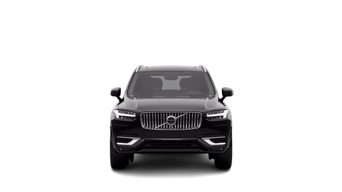 Frontansicht auf einen Volvo XC90, freigestellt