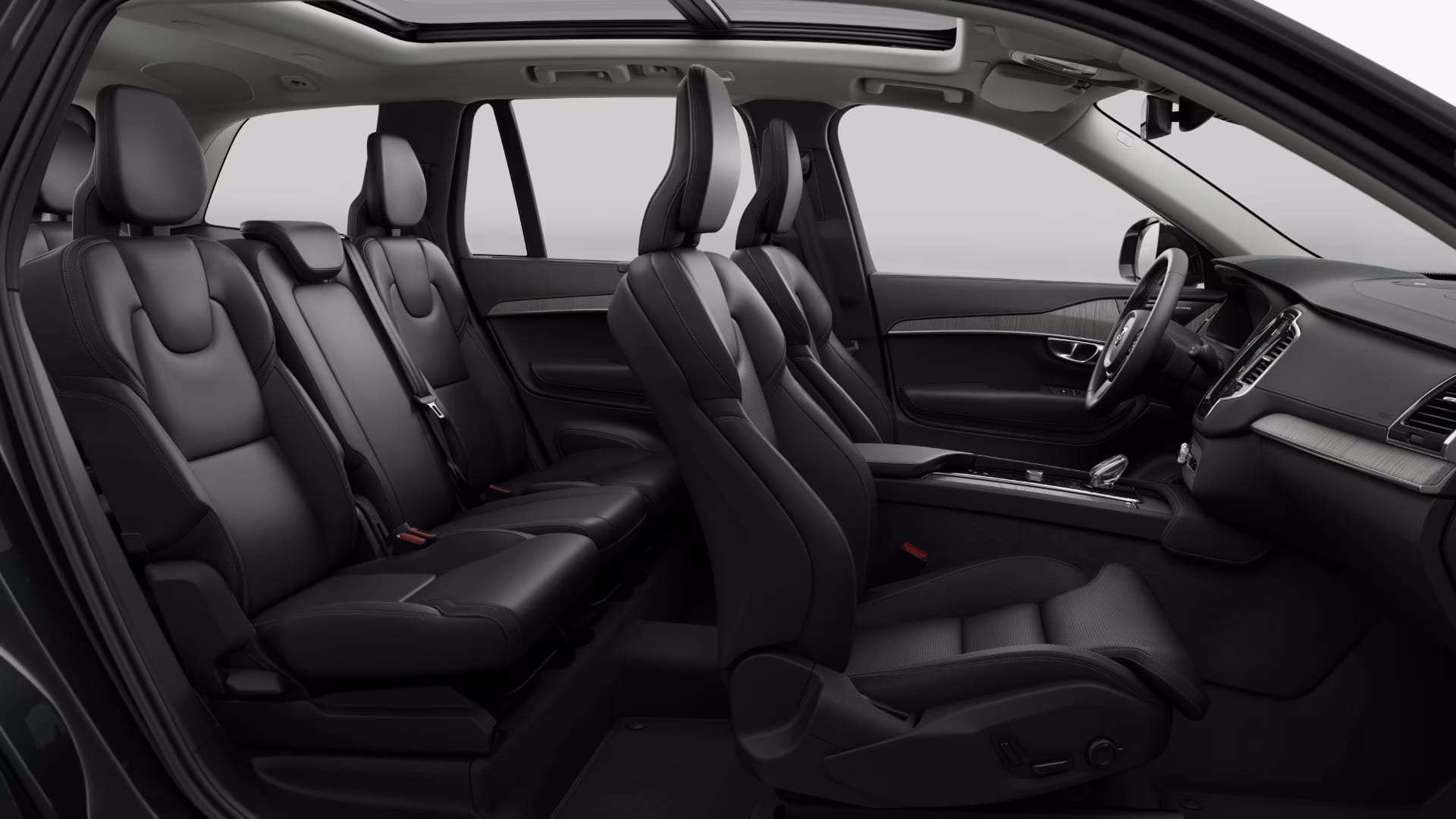Ansicht der Frontsitze eines Volvo XC90
