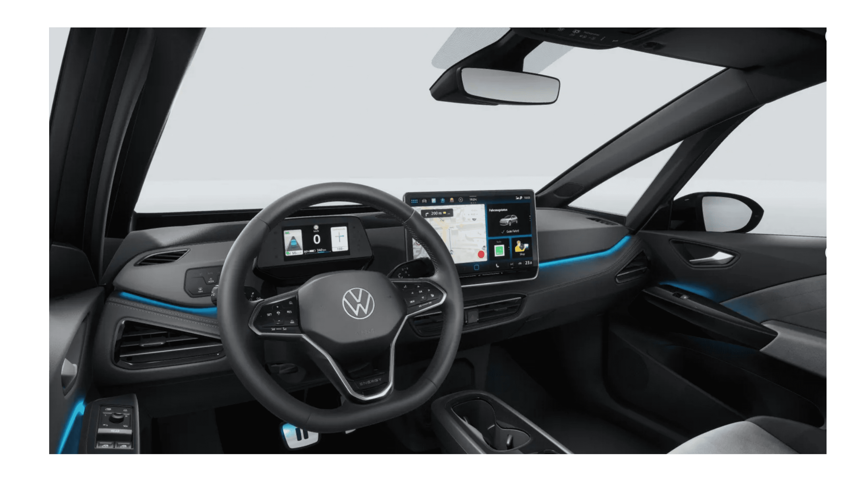 Armaturenbrett eines Volkswagen ID.3