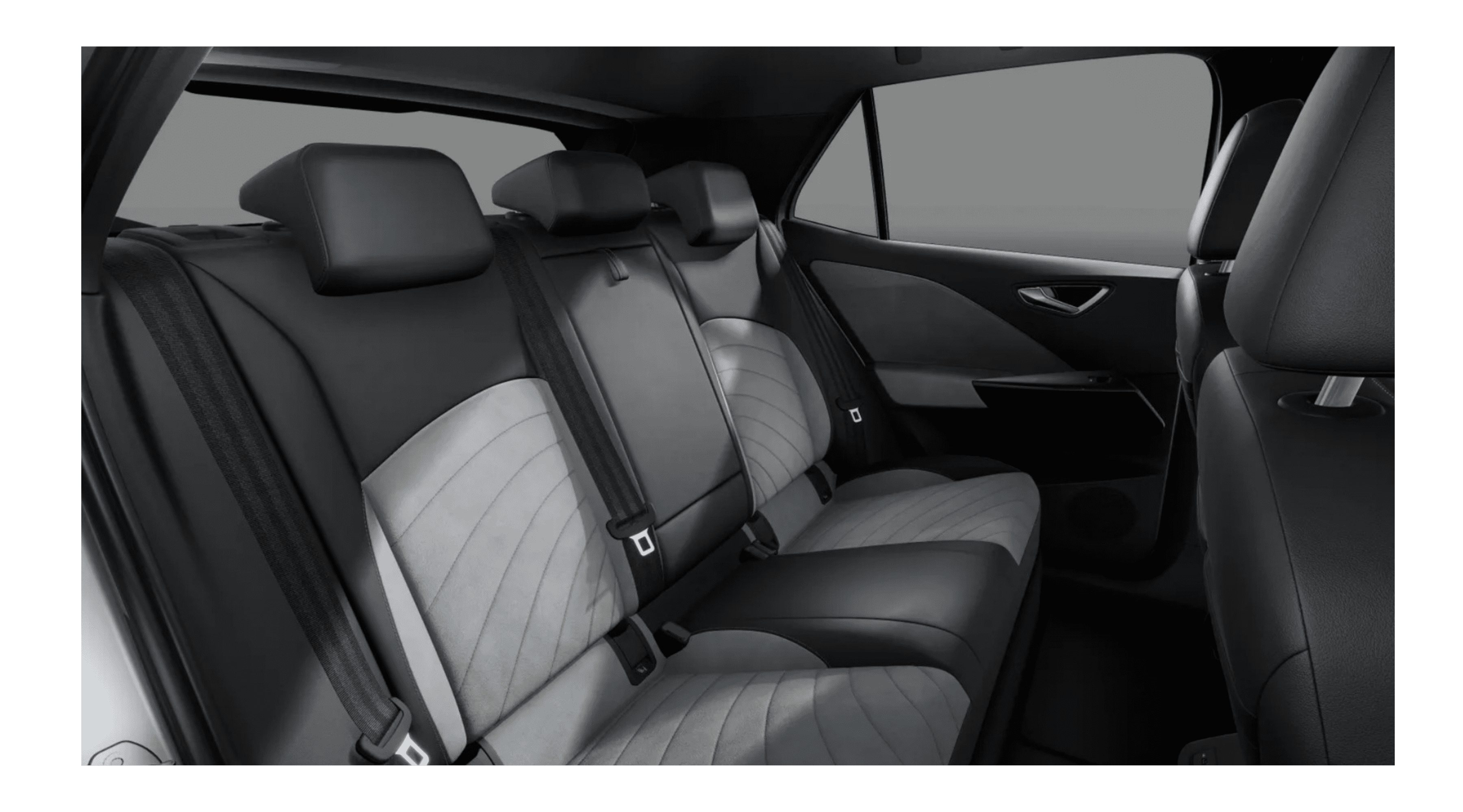 Rücksitzbank eines Volkswagen ID.3