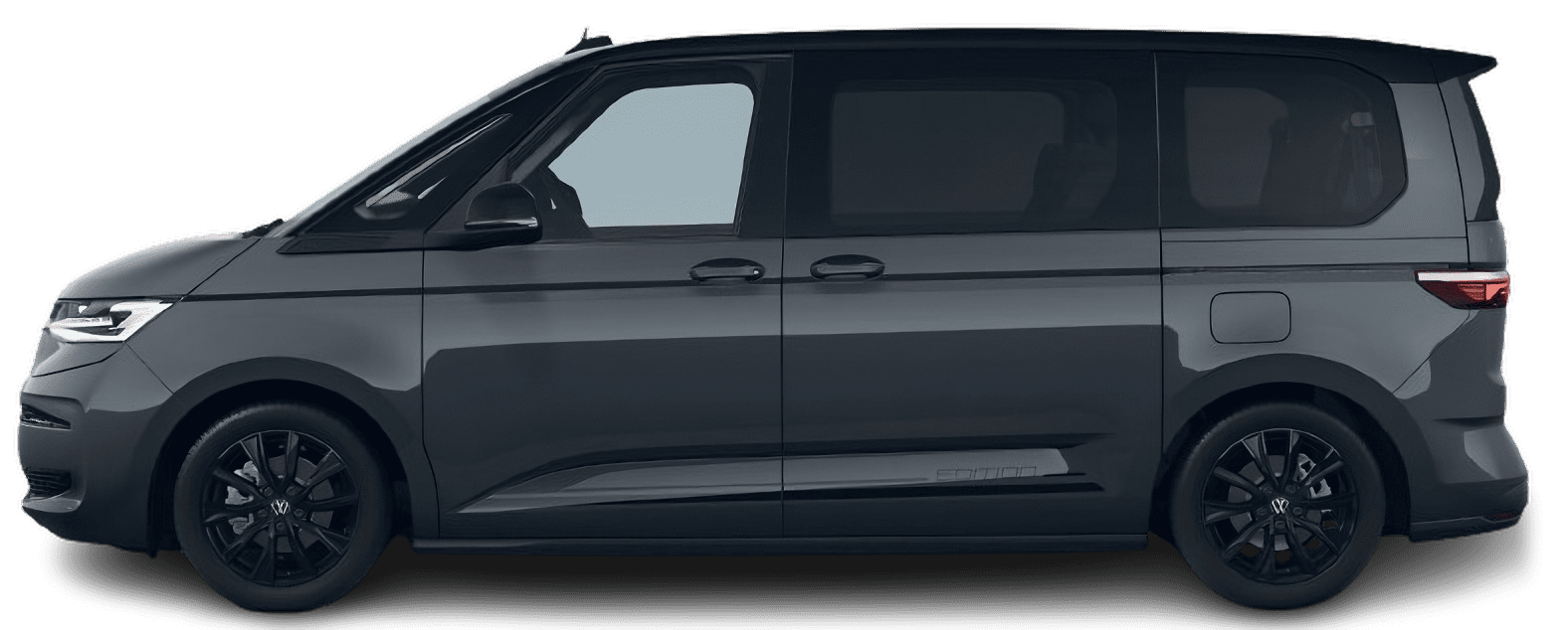 Seitenansicht eines Volkswagen Multivan