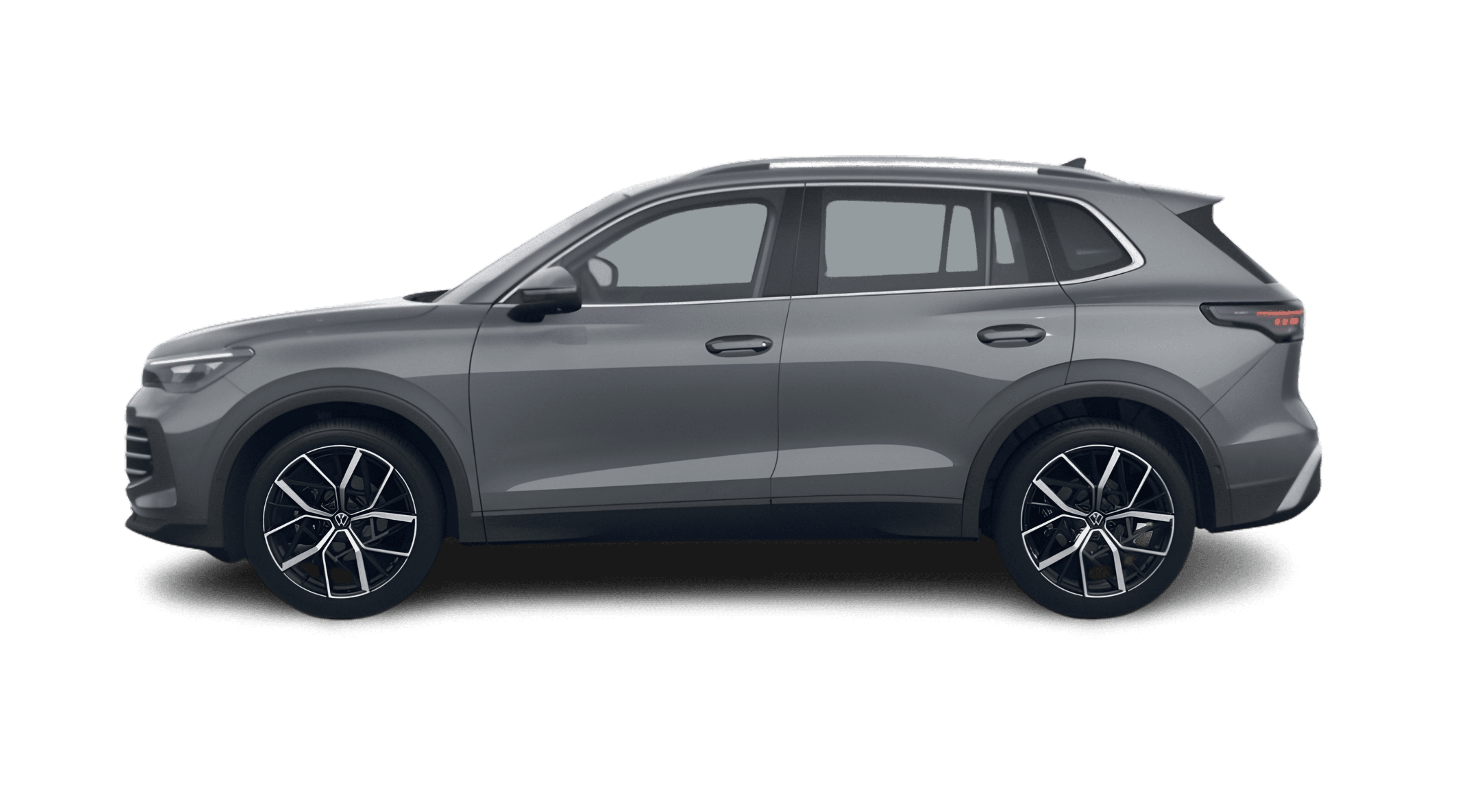 Seitenansicht eines Volkswagen Tiguan