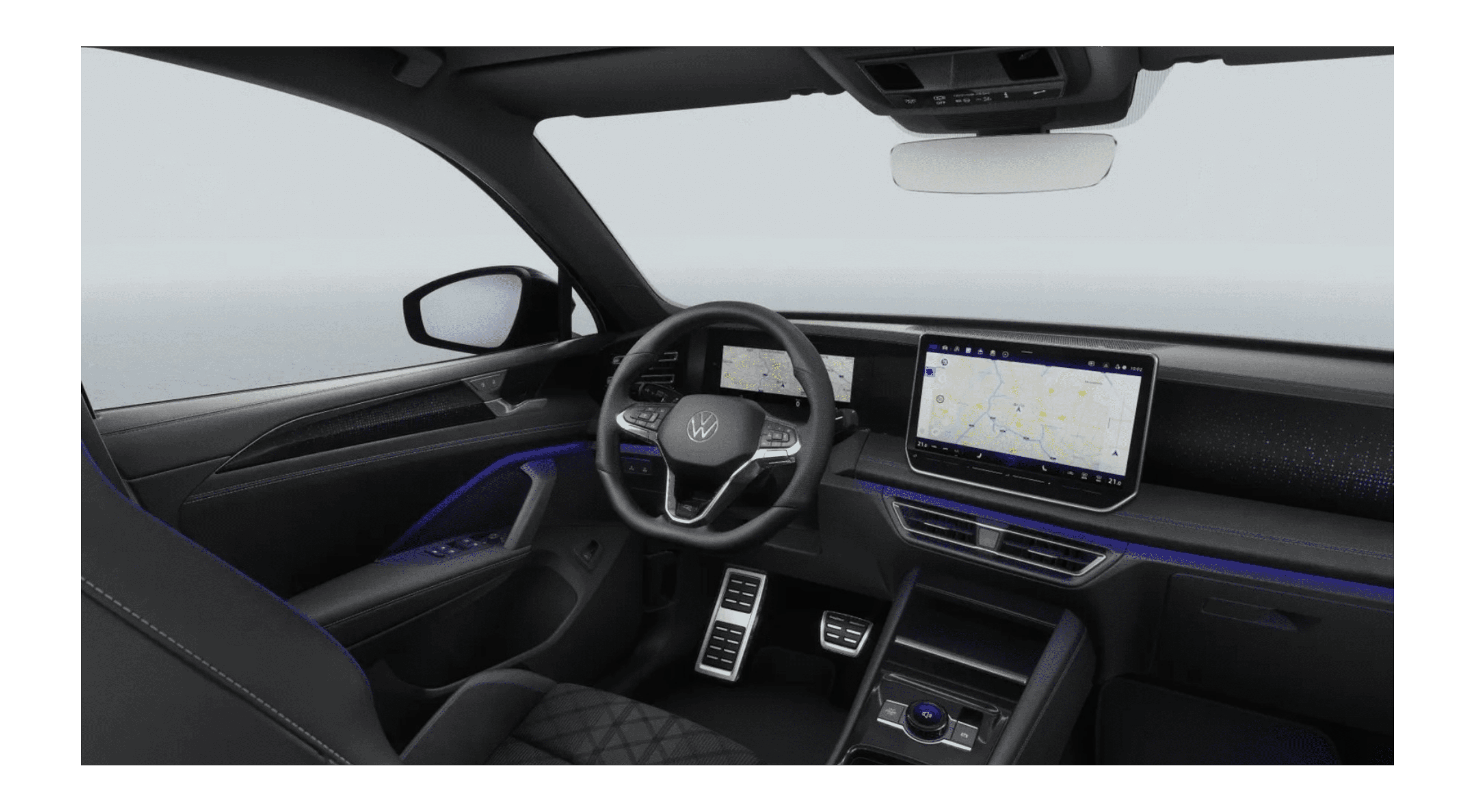 Armaturenbrett eines Volkswagen Tiguan