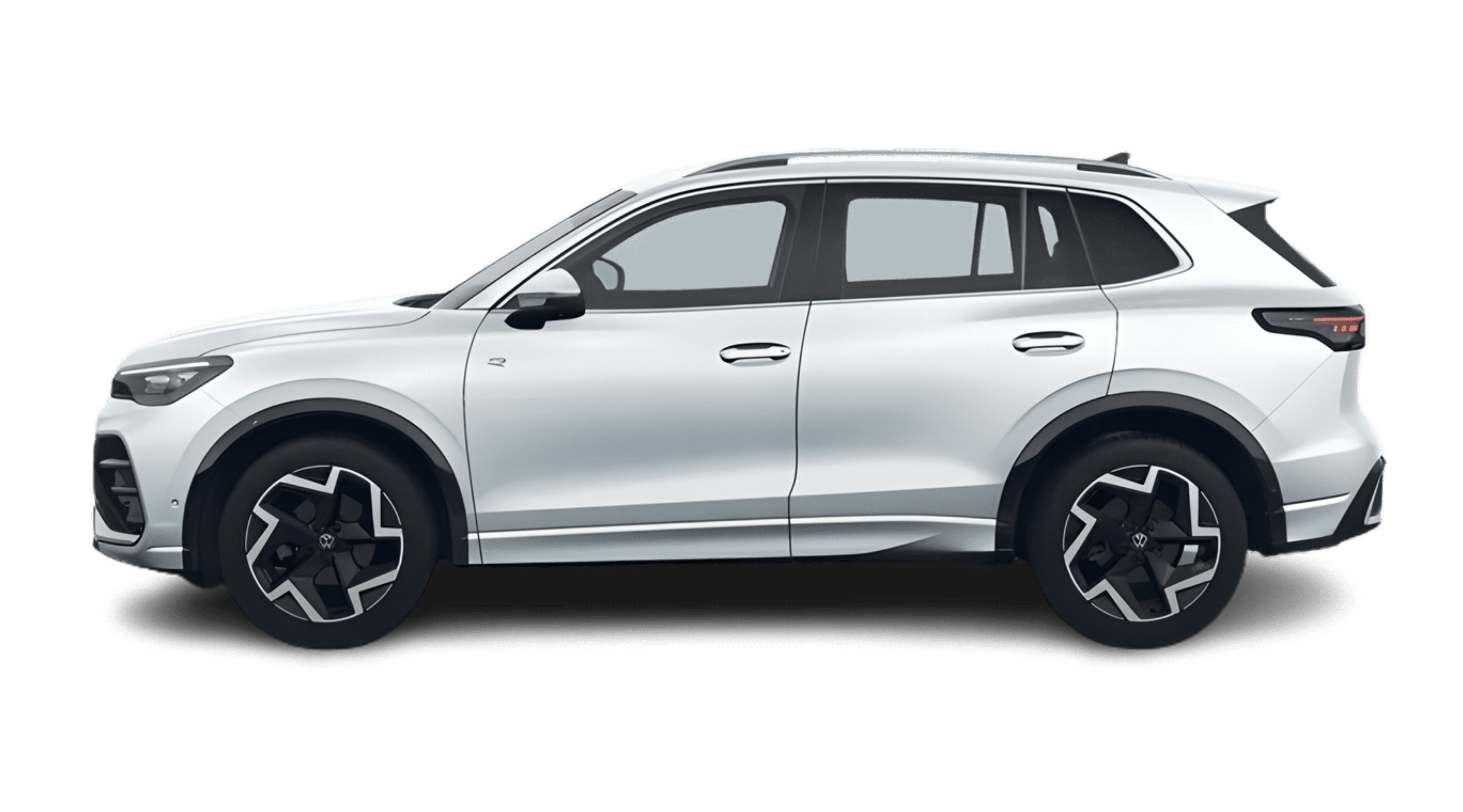 Seitenansicht eines Volkswagen Tiguan