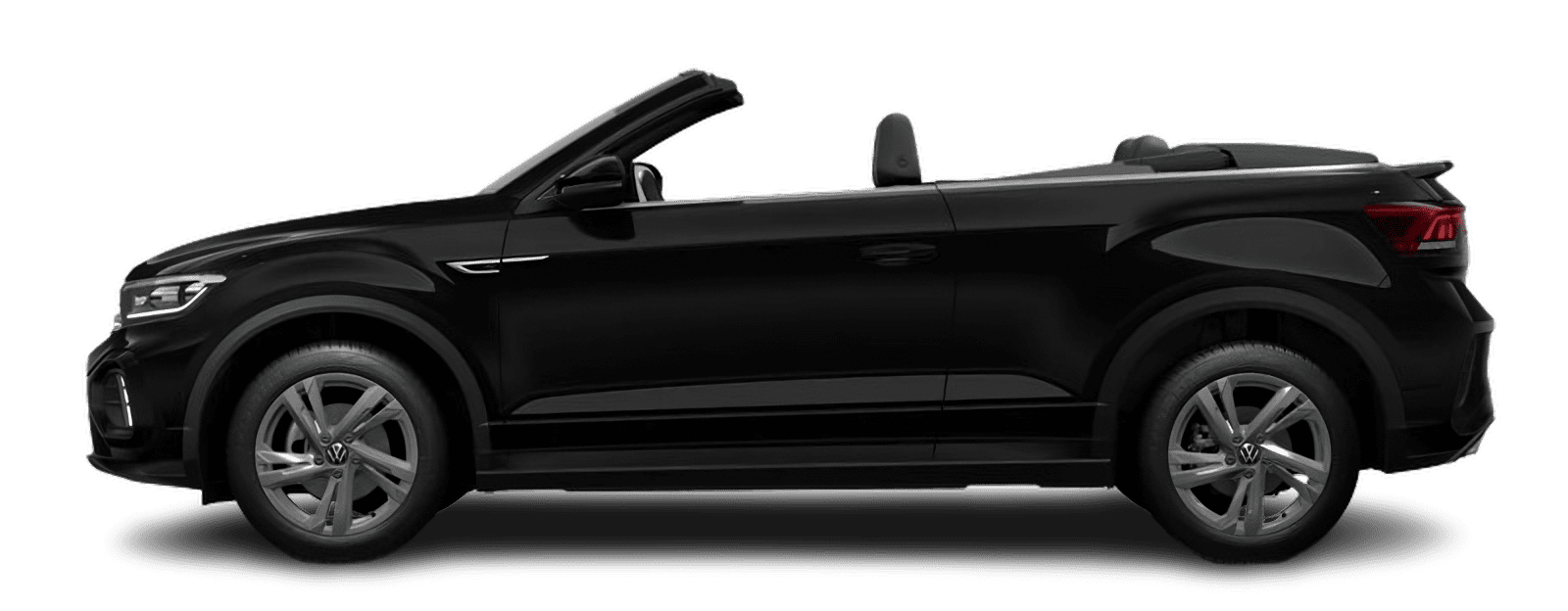 Seitenansicht eines Volkswagen T-Roc