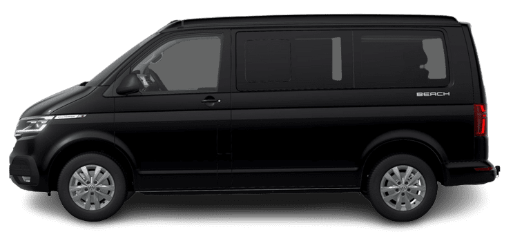 Seitenansicht eines Volkswagen California