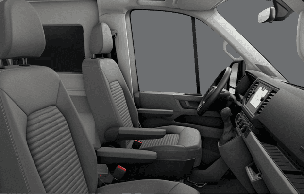 Ansicht der Frontsitze eines Volkswagen Grand California