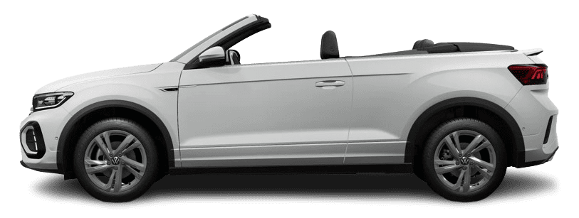 Seitenansicht eines Volkswagen T-Roc