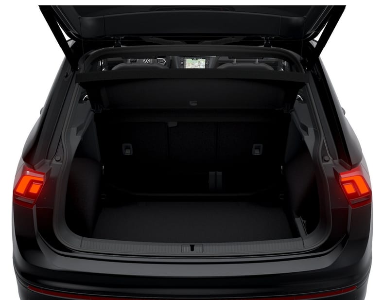 Ansicht des Kofferraums eines Volkswagen Tiguan